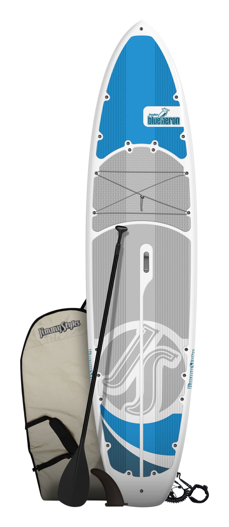Blue Heron Stand Up Paddle Board, Blue/Gray, Large