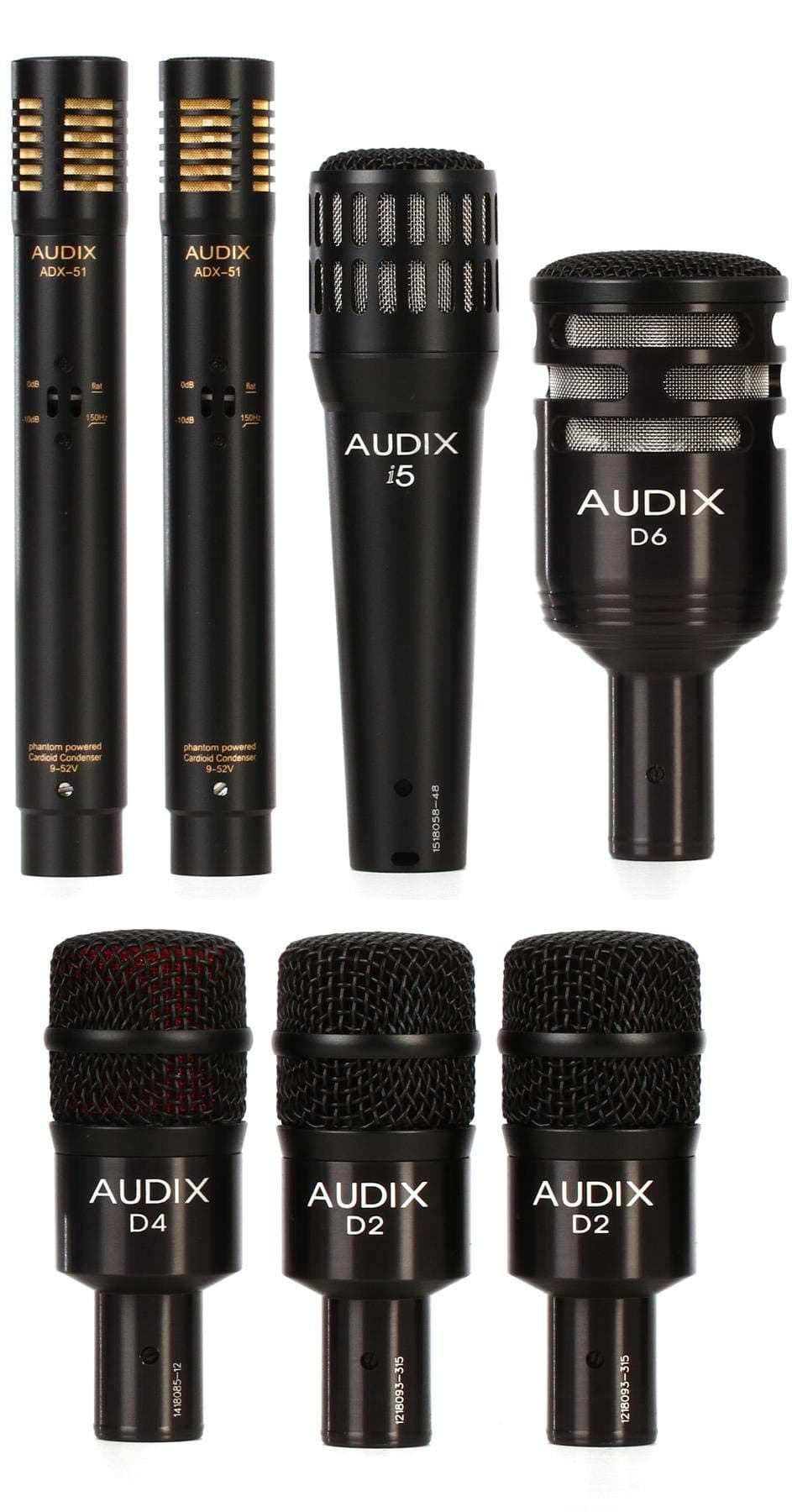 Audix DP7 Instrument Dynamic Microphone, Multipattern