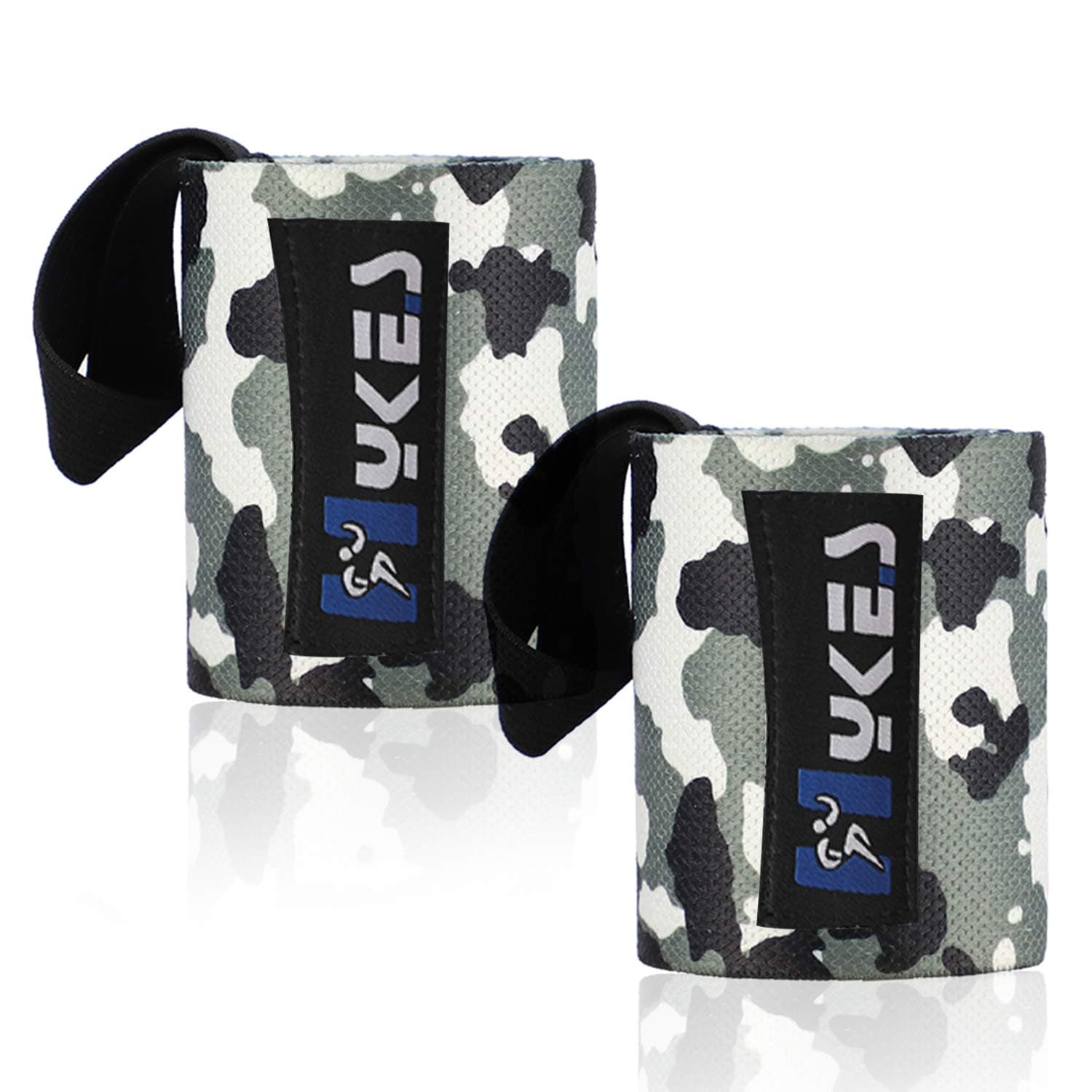 Hykes Weightlifting Wrist Support Wrap Band with Thumb Loop Strap for Gym, Fitness, Workout, Push-ups, Pull-ups, Strength Training Men and Women