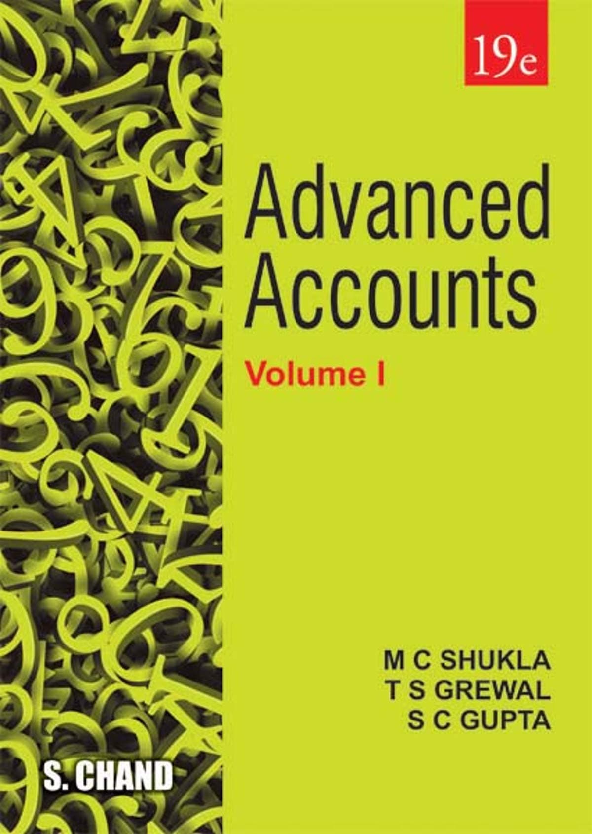 Advanced Accounts Volume–I, 19th Edition