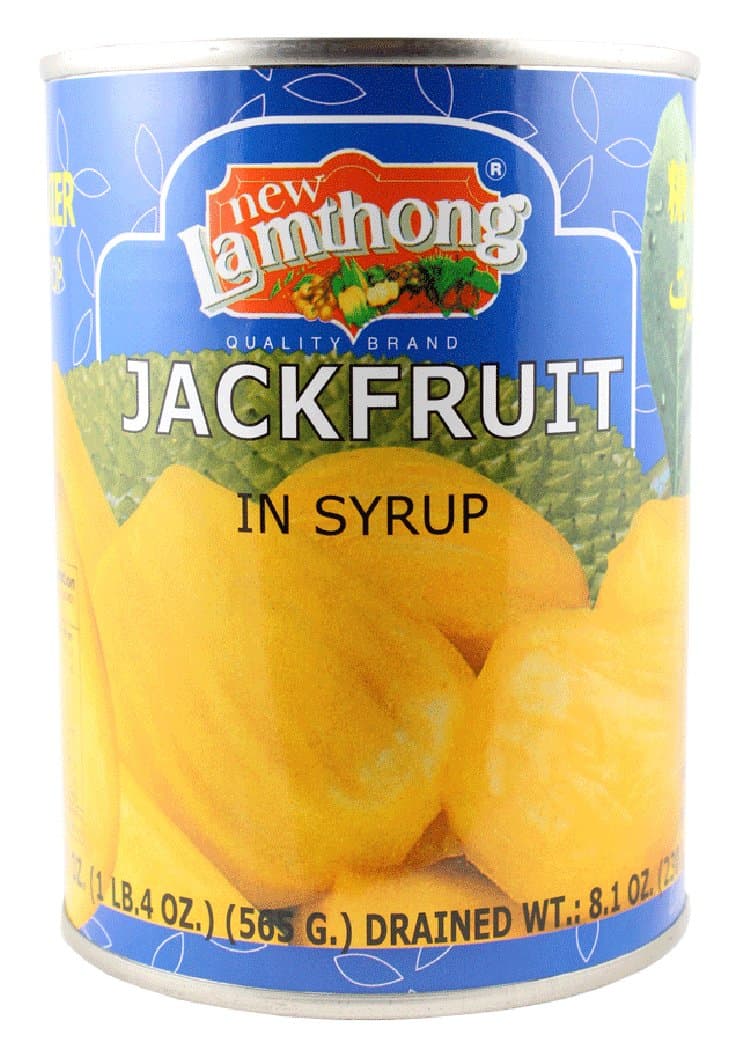 Lamthong Ripe Jackfruit in Syrup, 565g