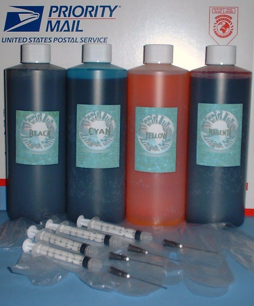 64oz 4 Pint / 16 Oz B/c/m/y Ink Kit Refill Any Printer