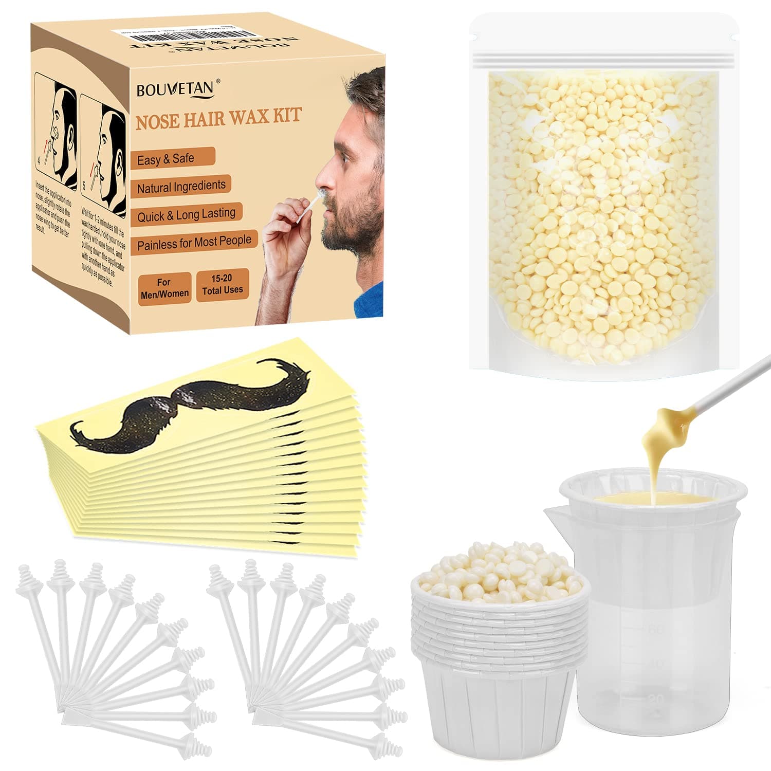 Bouvetan Nose Wax Kit
