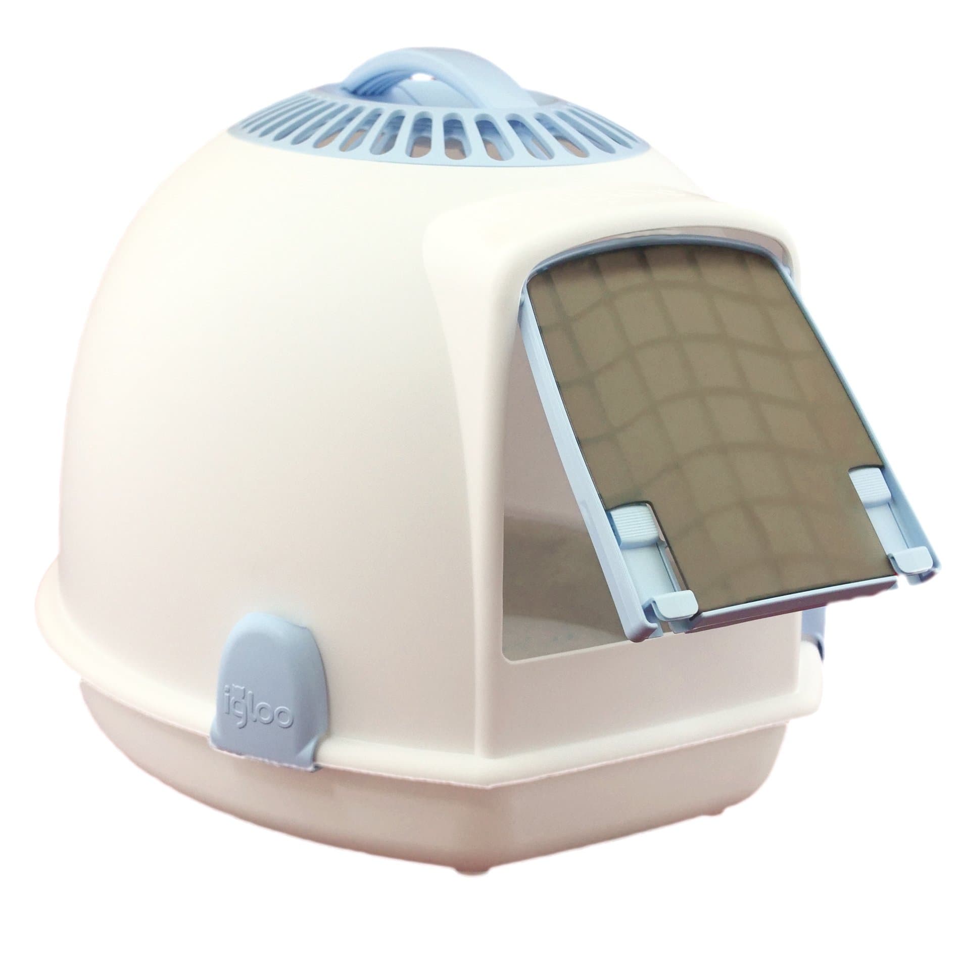 Igloo Pets Ltd 2-in-1 Loo/ Carrier, Artic Blue