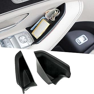 CUCHIYUN GLE W167 Front Row Door Side Organizer Storage Box Compatible with Mercedes-Benz 2022 GLE W167 Accessories 2022 2021 2020, Interior Accessories Insert Door Handle Tray