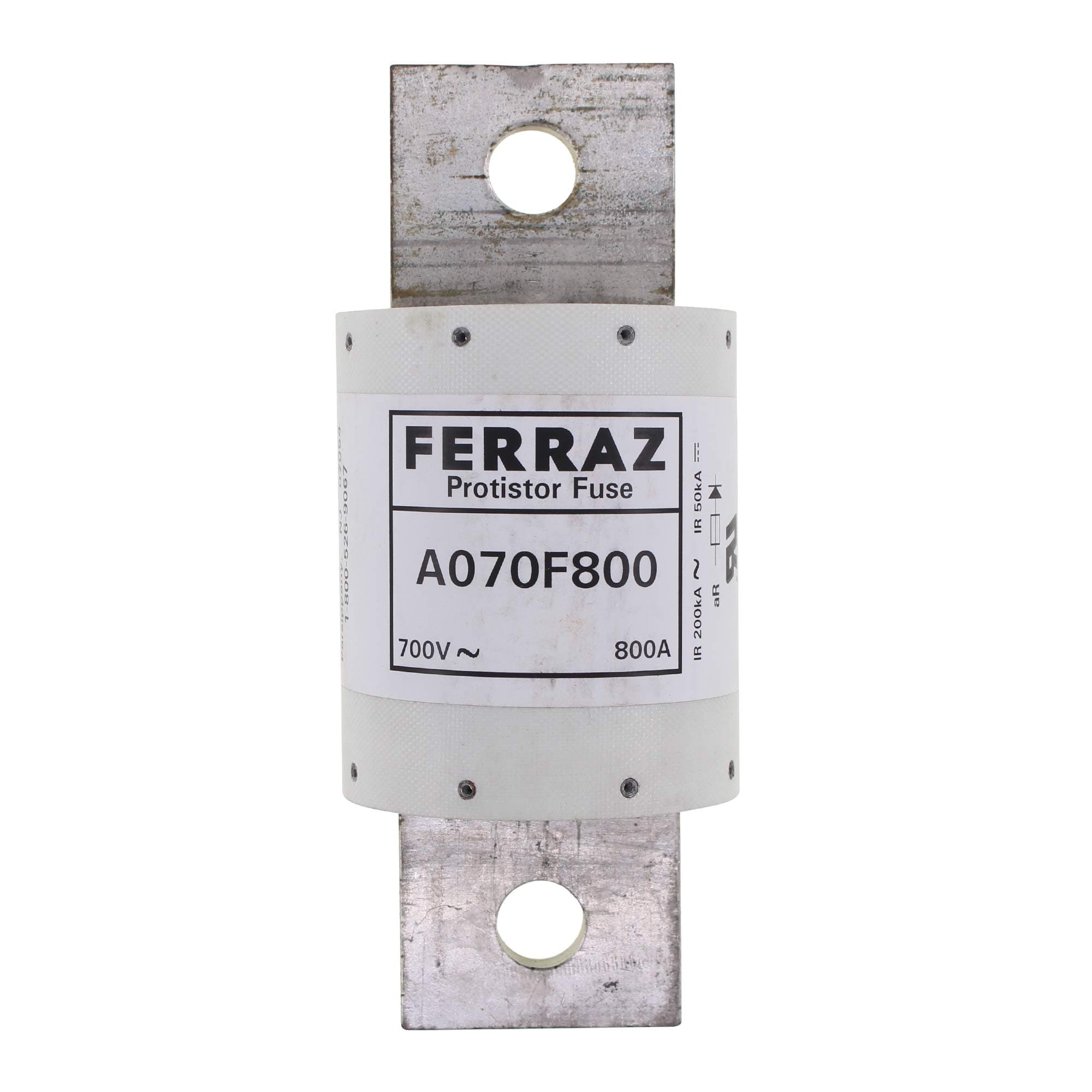 Ferraz-Shawmut A070F800 Protistor Fuse, 700-Amp, 800V