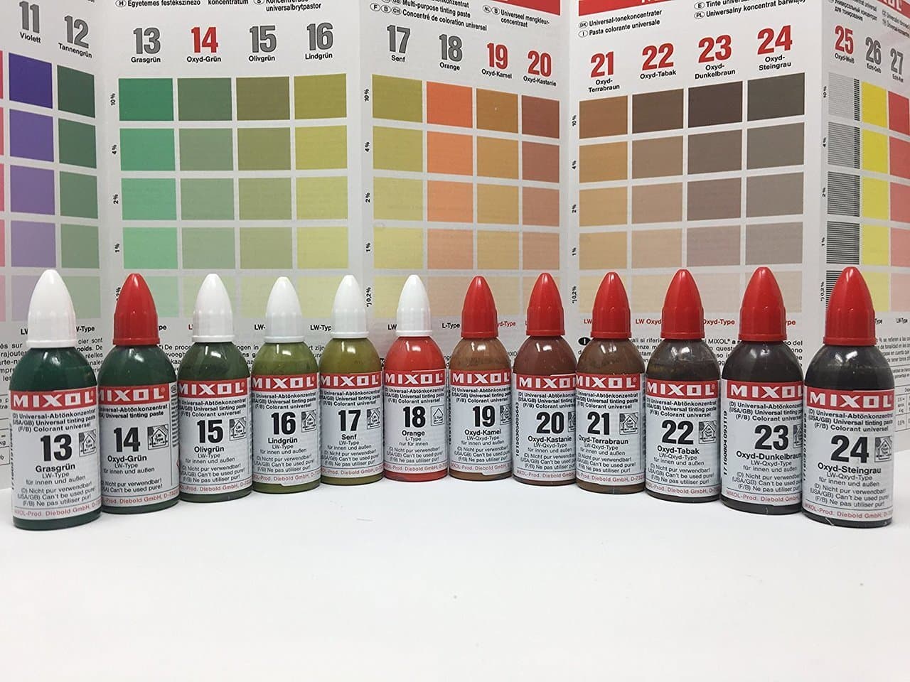 Mixol Universal Tints 20ml Kit (Set 13-24)