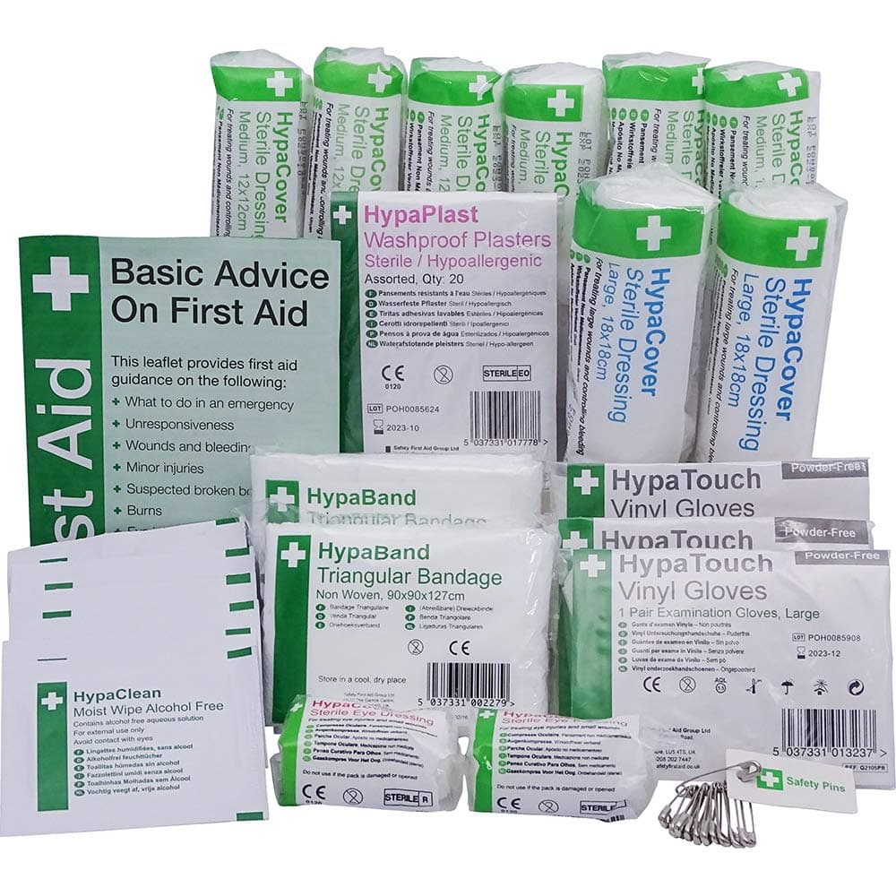 HSE 1-10 Persons First Aid Refill