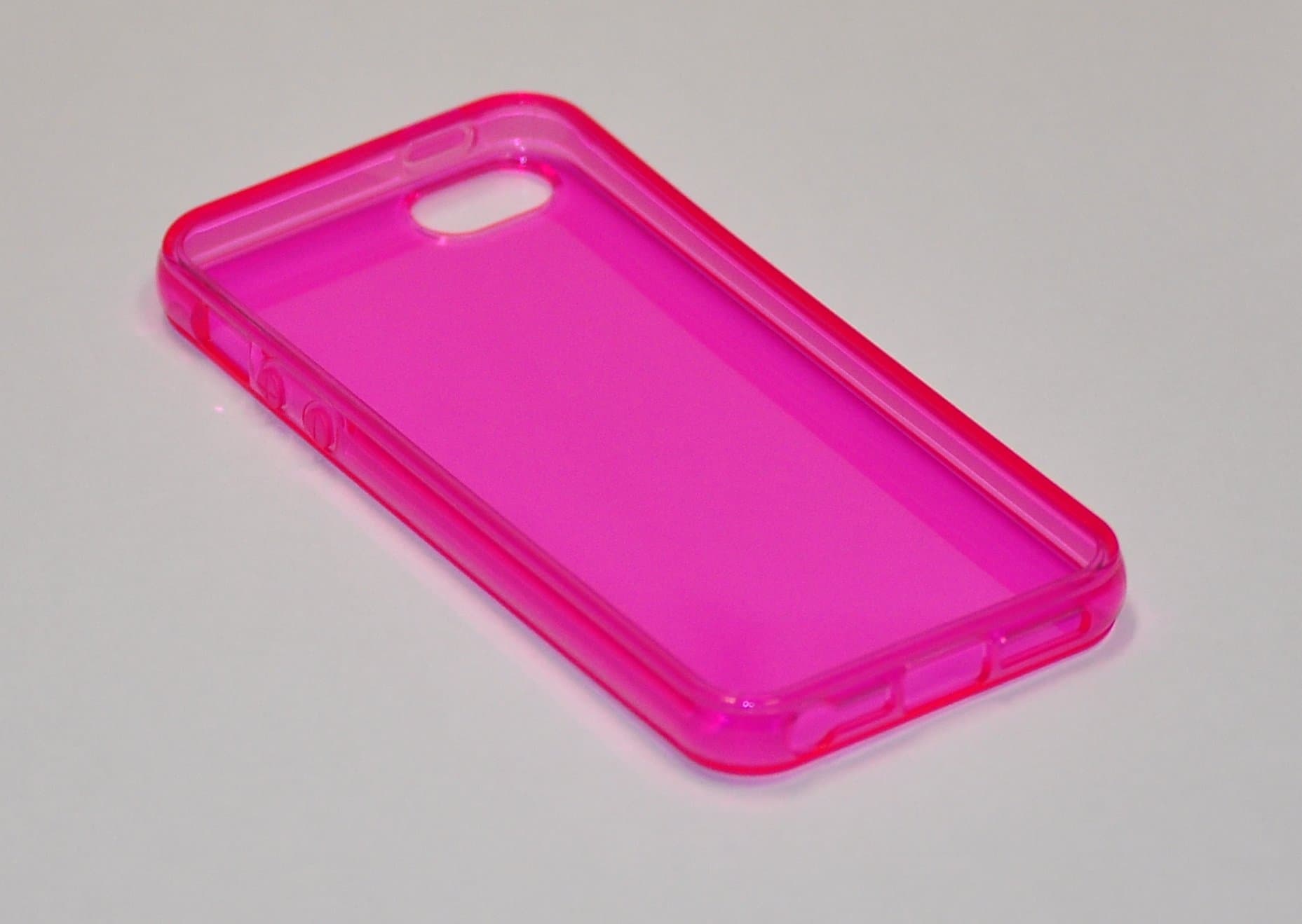 AMAXIM® Crystal Clear Pink Soft Case for iPhone 5 / 5S (LIFETIME WARRANTY)