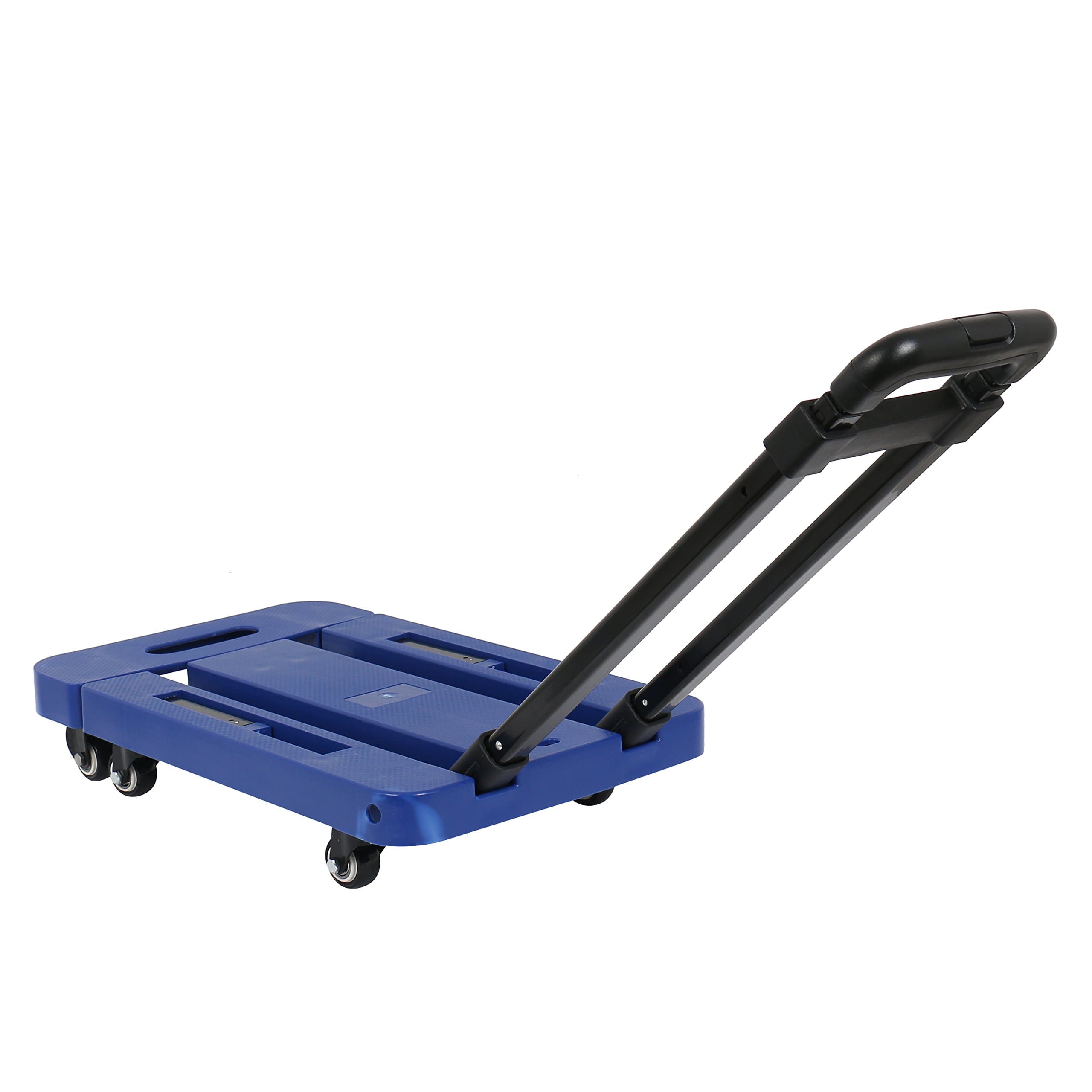 Multi-Use Six Wheel luggage Cart Blue