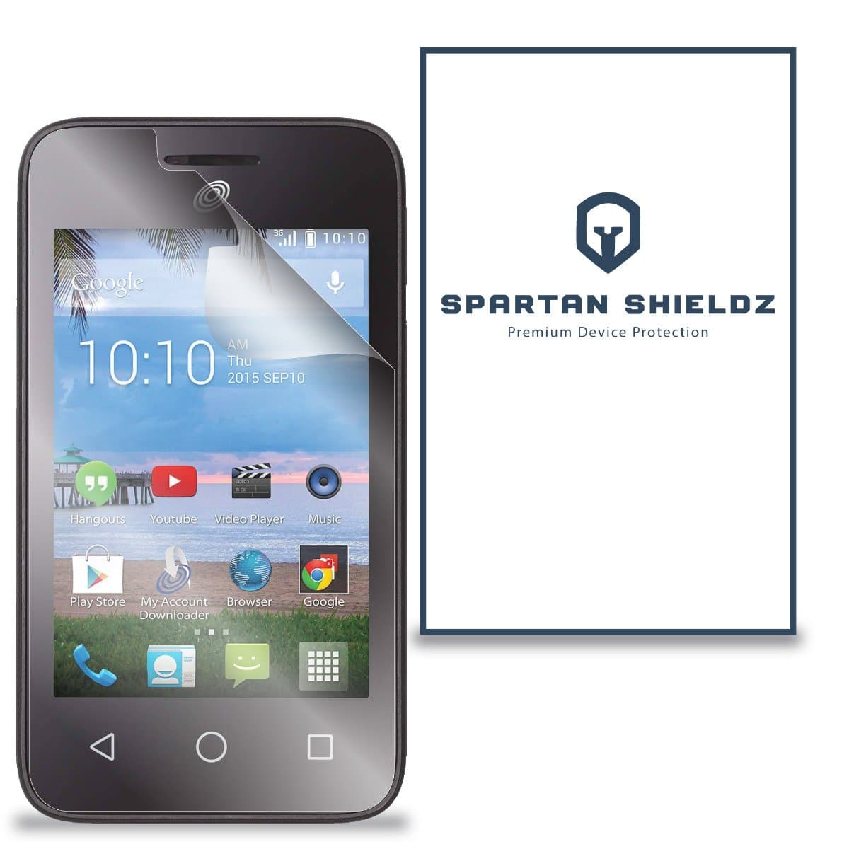 6X - Spartan Shield Screen Protector For Alcatel OneTouch Pixi Glitz A463BG - 6X
