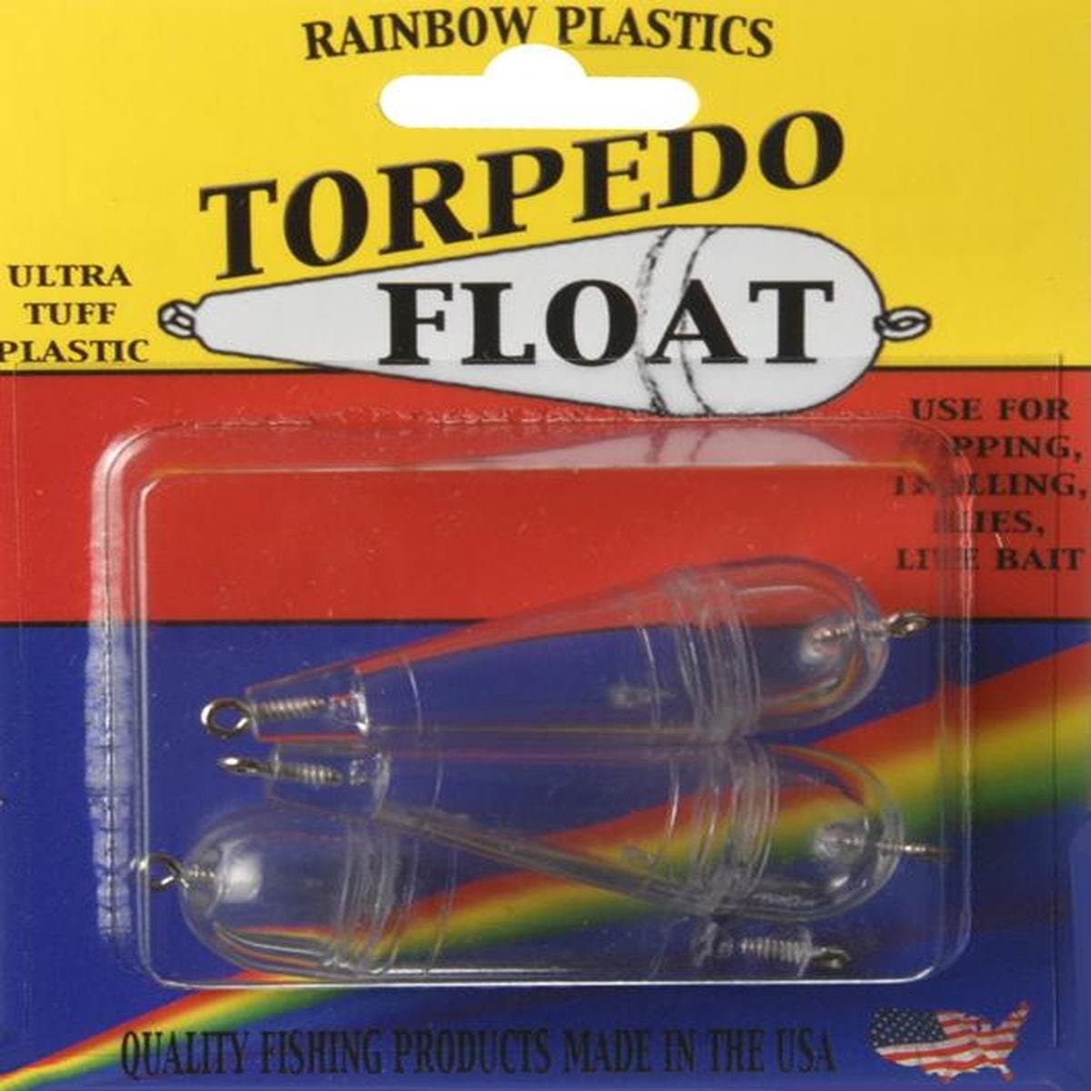 Torpedo Bubble Sz 1/4Oz Clr 3P Fishing Products