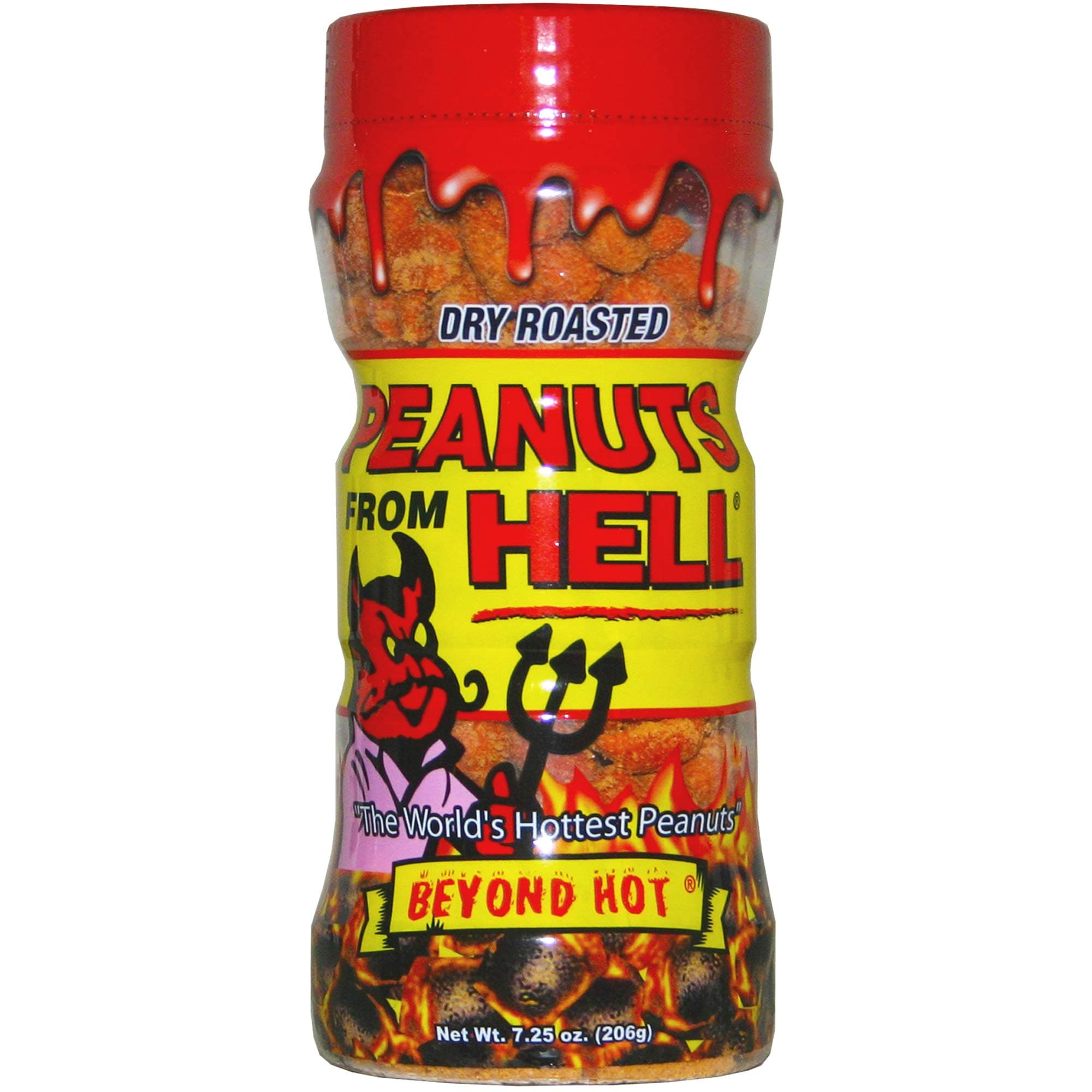 Peanuts from Hell - Ultimate Spicy Gourmet Gift Peanuts - Try if you dare! (Habanero from HELL)
