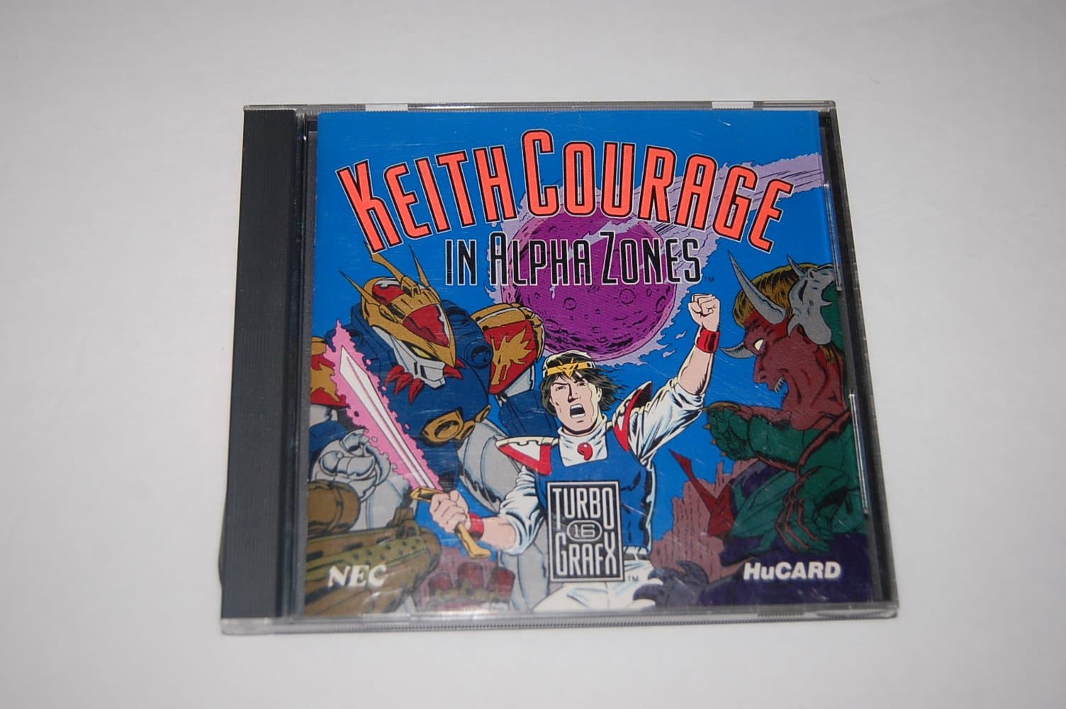 Keith Courage in Alpha Zones