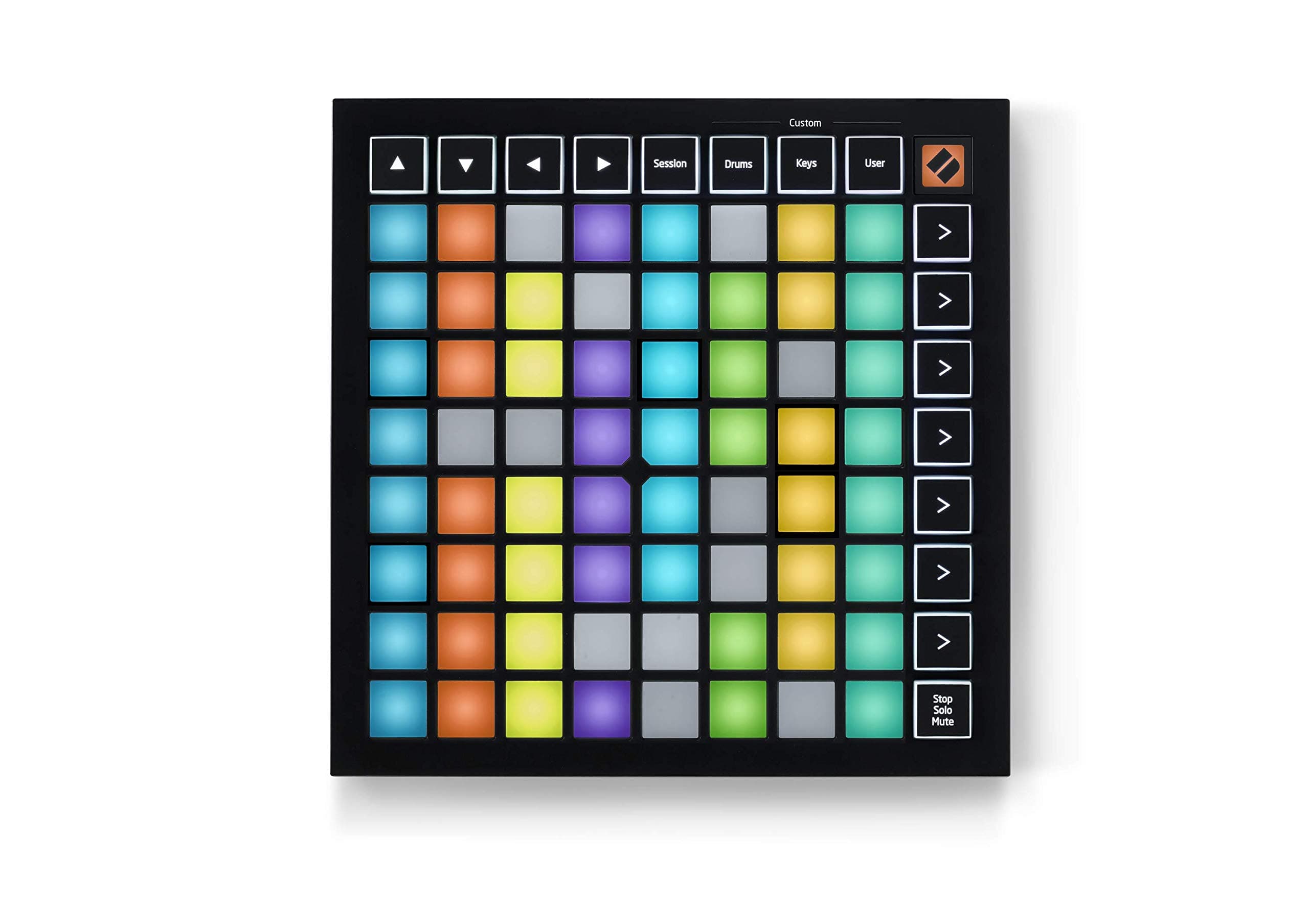 Launchpad Mini MK3, Portable MIDI 64-Pad, USB Grid Controller for Ableton Live and Logic Pro Performances, Black
