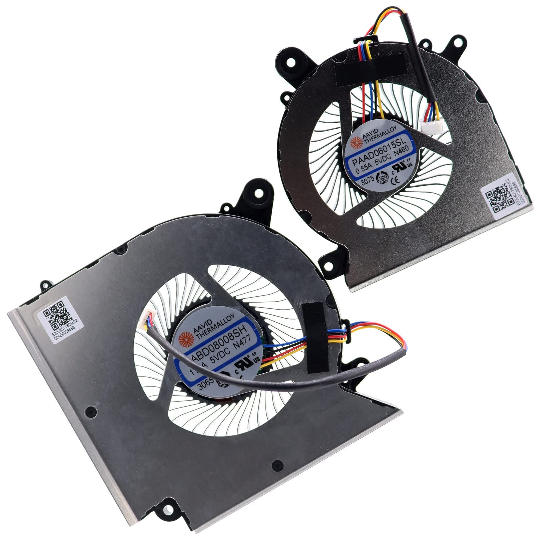 Deal4GO CPU Cooling Fan w/GPU Graphics Fan Set Replacement for MSI GE66 GF66 GL66 GF76 GP66 GL76 GF65 GF75 GF63 MS-1581 MS-1583 MS-1541 MS-16R1 MS-16R2