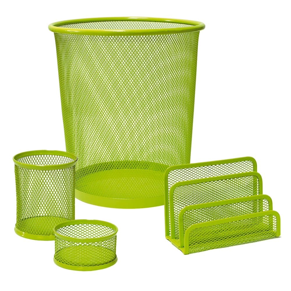 Plus Office cqy-3172-gn – Desktop Set, Green