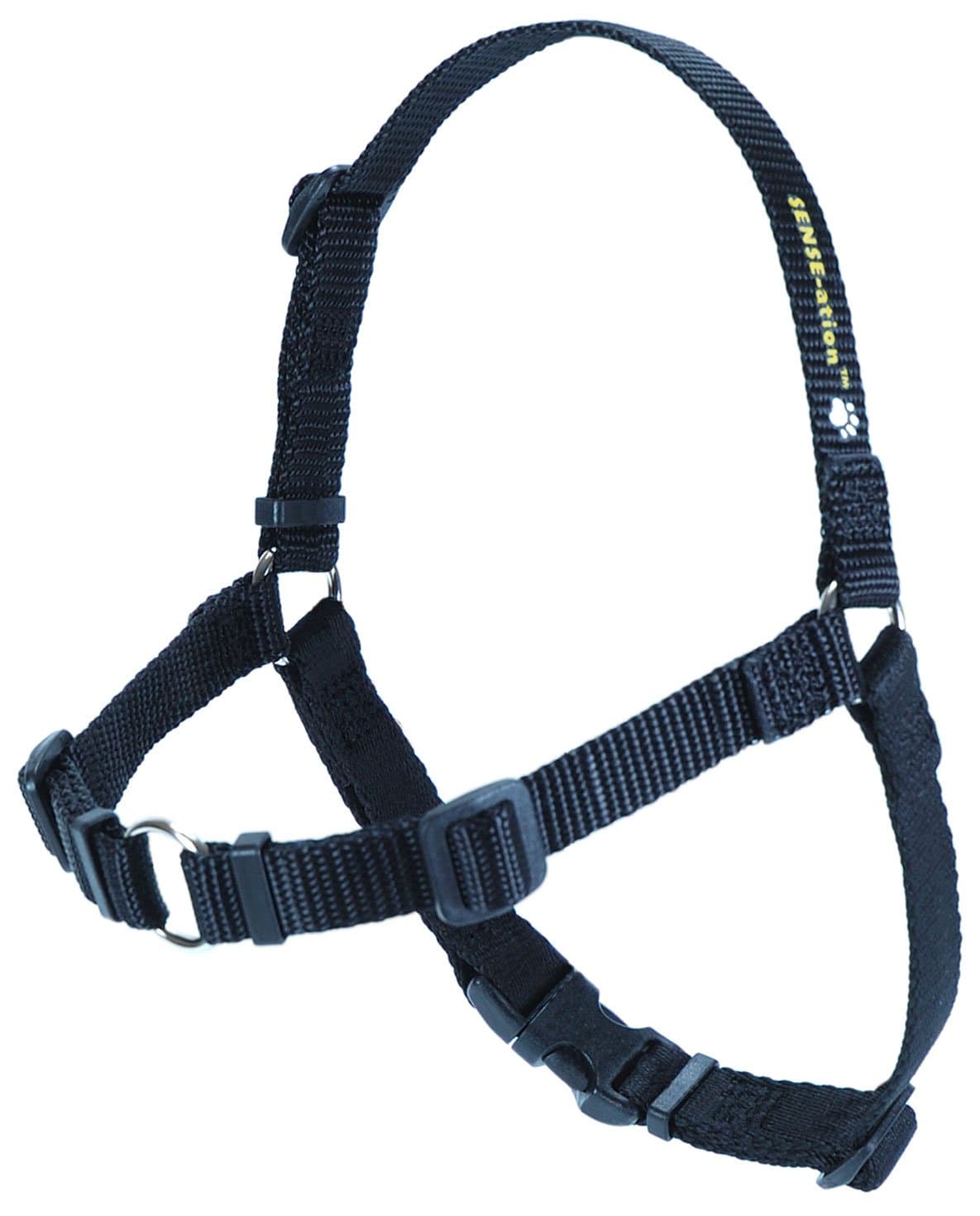 Sense-Ation Harness Sense-Ation No-Pull Dog Harness (Black, Small)