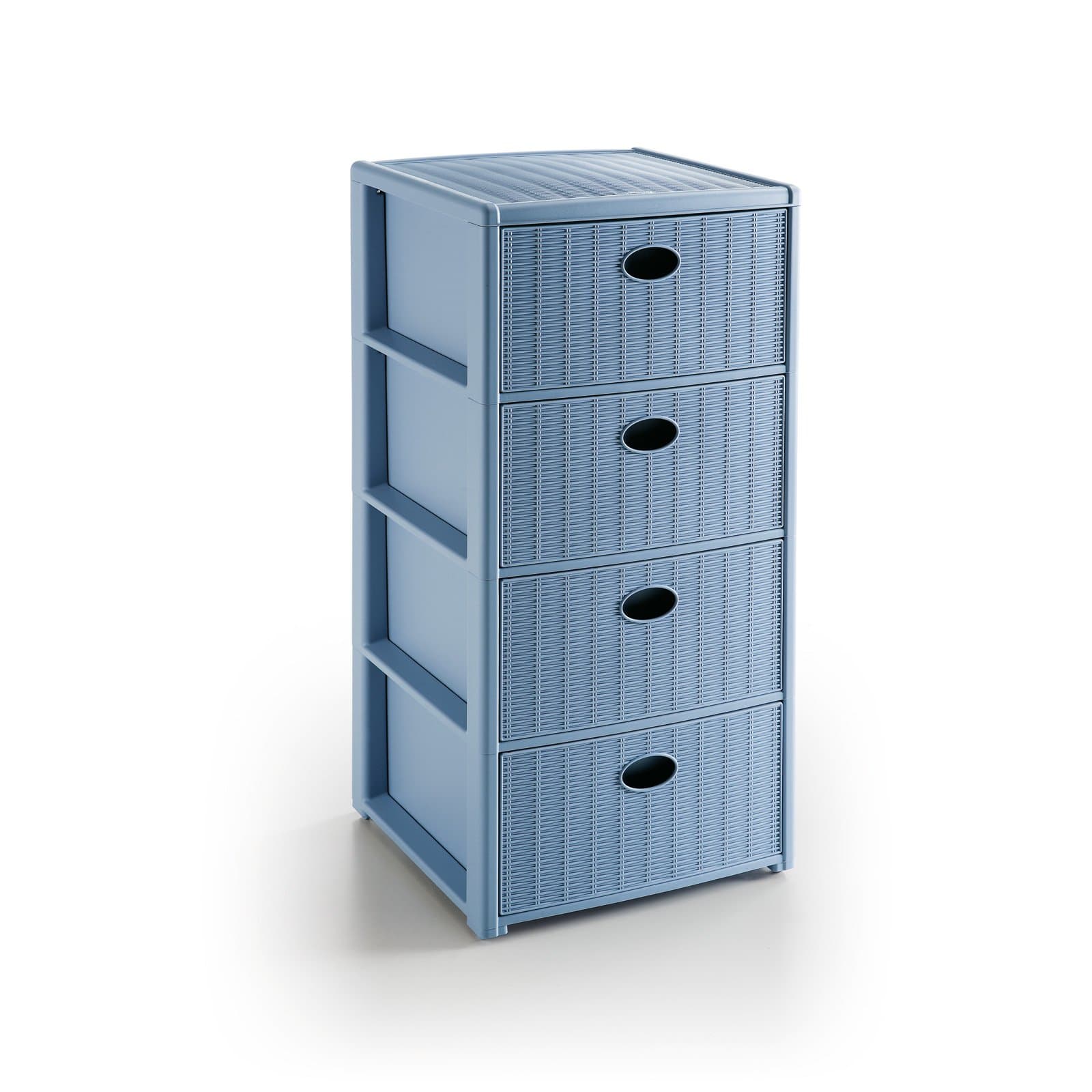 Stefanplast 30403 Elegance Drawers Unit, Plastic, Aviation Blue
