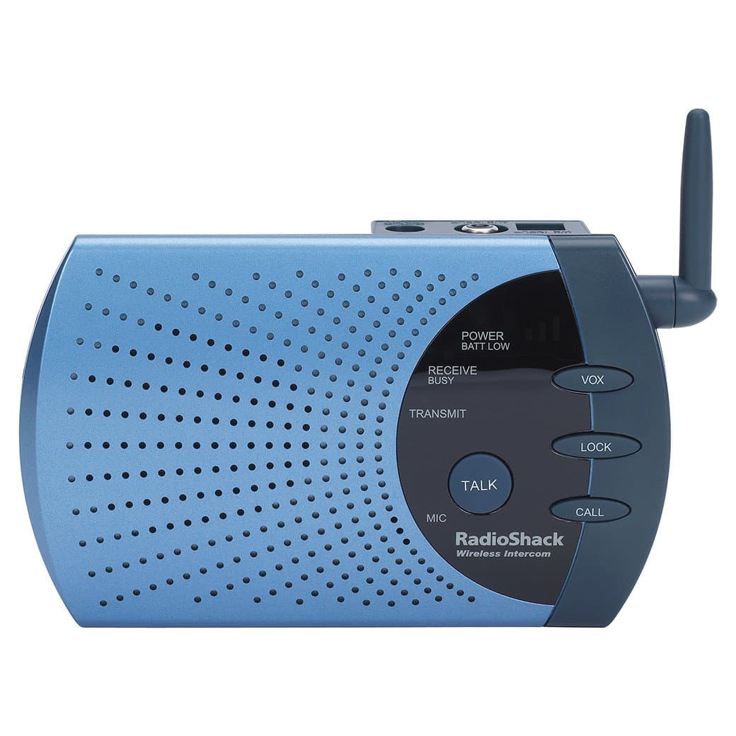 RadioShack 4-Channel 900MHz Wireless Intercom with VOX Mode