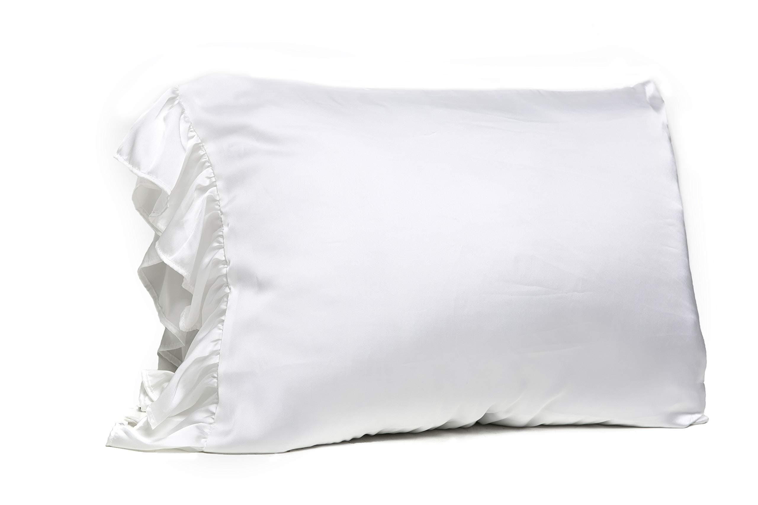 Bella Il Fiore Silky Pillowcase (White)