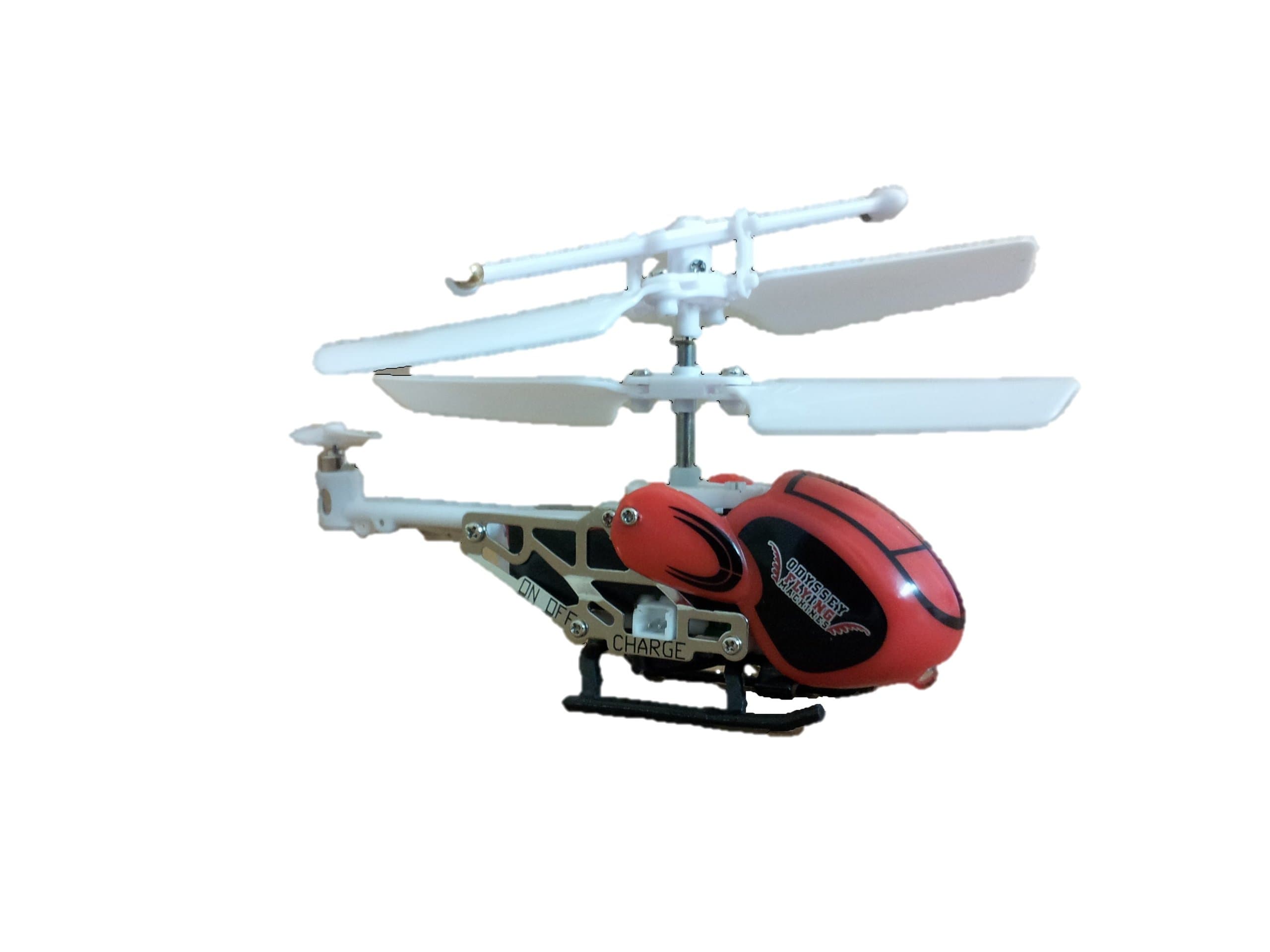Odyssey Flying Toys Quark Micro Copter, Red