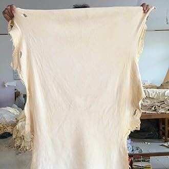 SUEIANNMN Car Nature Chamois Real Leather Washing Cloth Cleaning Towel Wipes Clean Cham H88 (60X90cm)