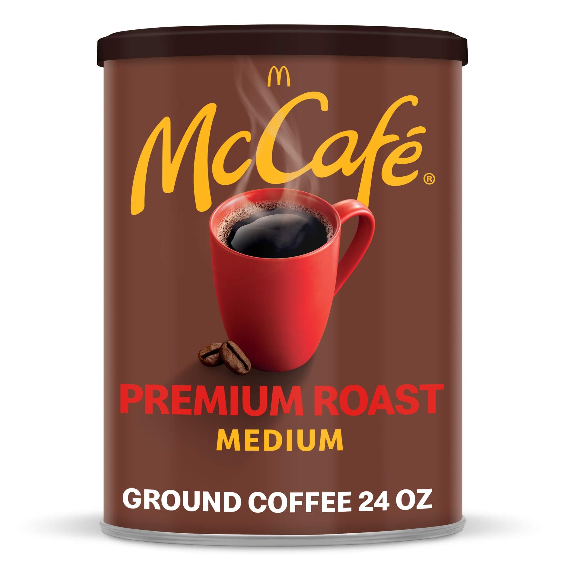 Premium Medium Roast Ground Coffee Blend (24oz Tin)