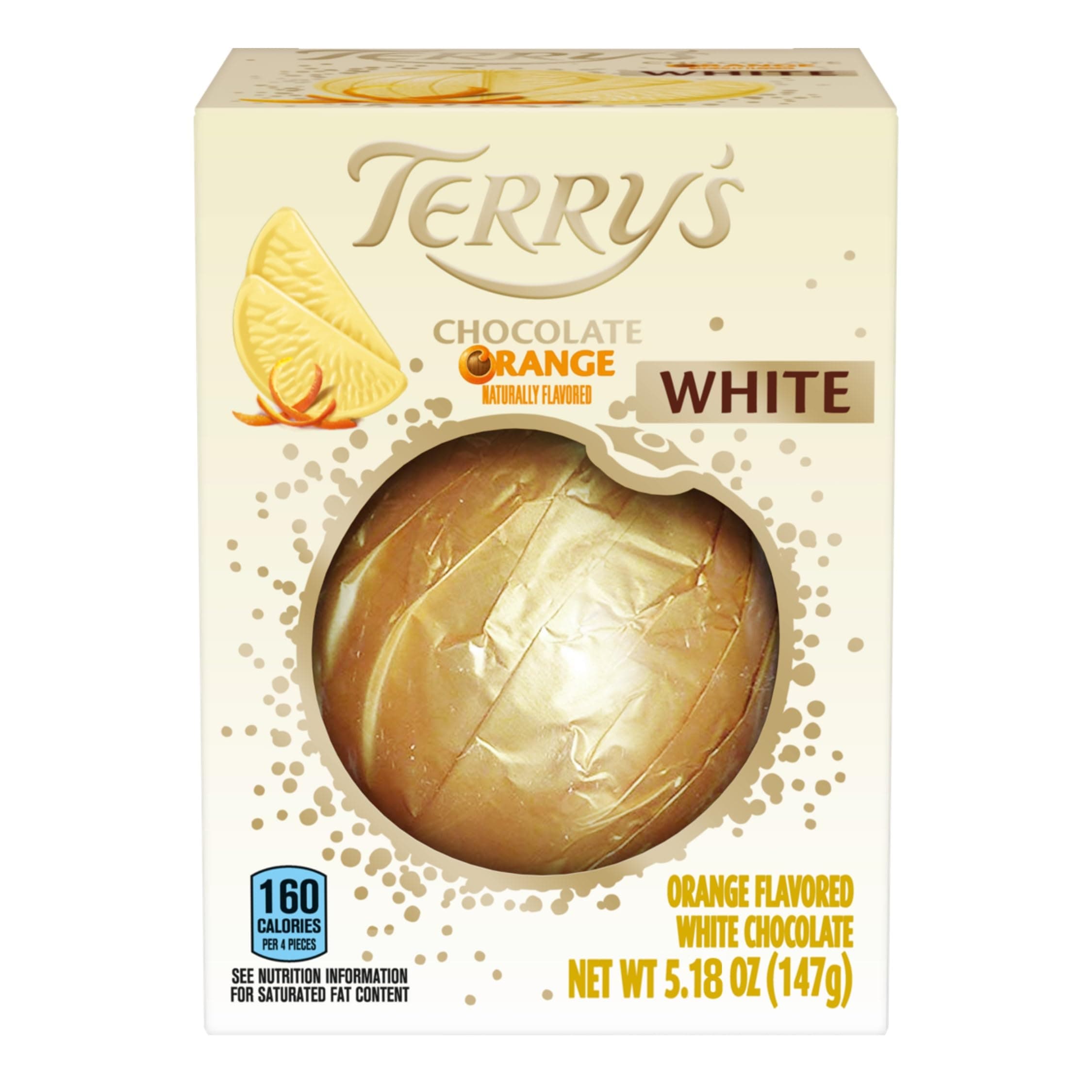 Terrys White Chocolate Orange, 147g