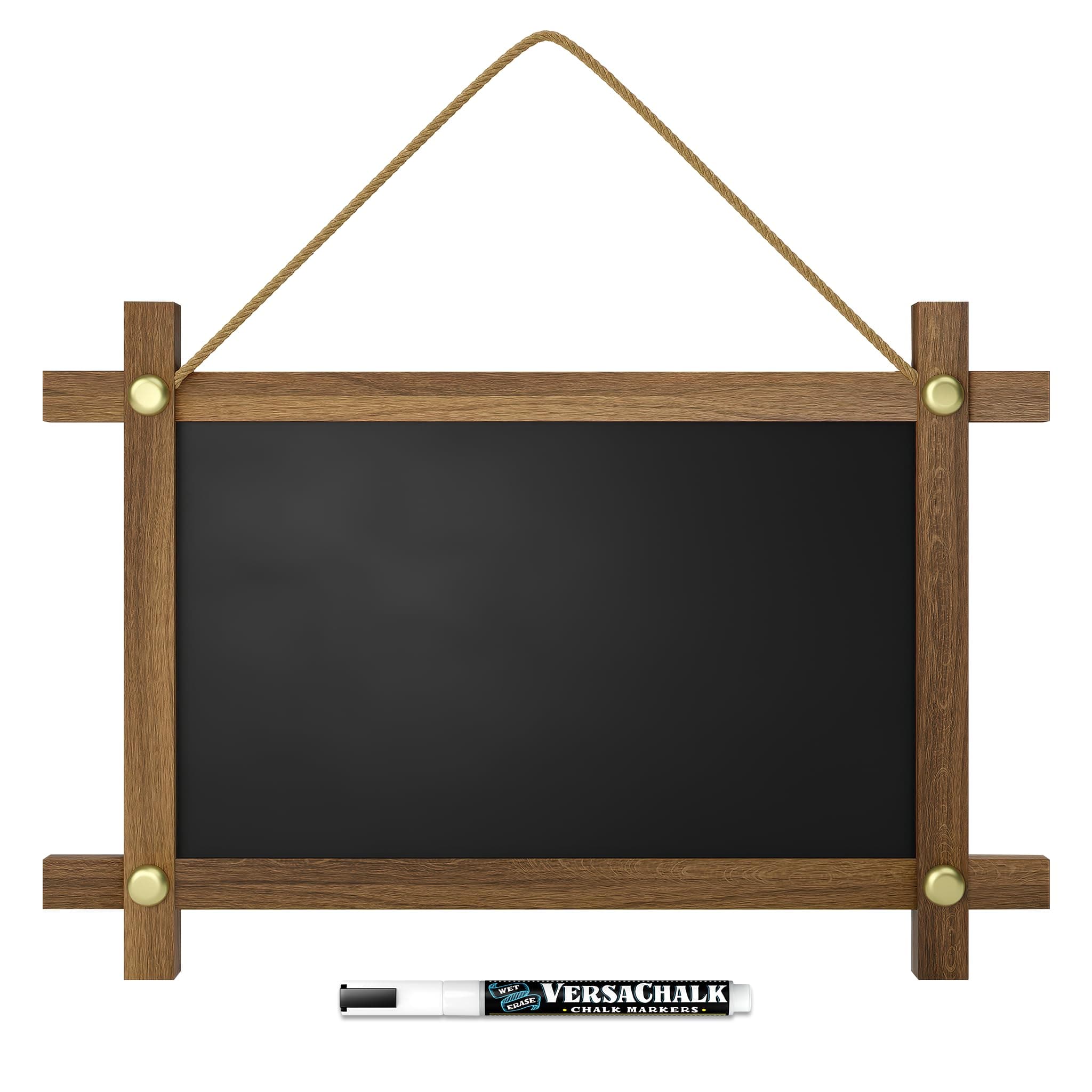 Hanging Chalkboard w/Frame - 15"x10"