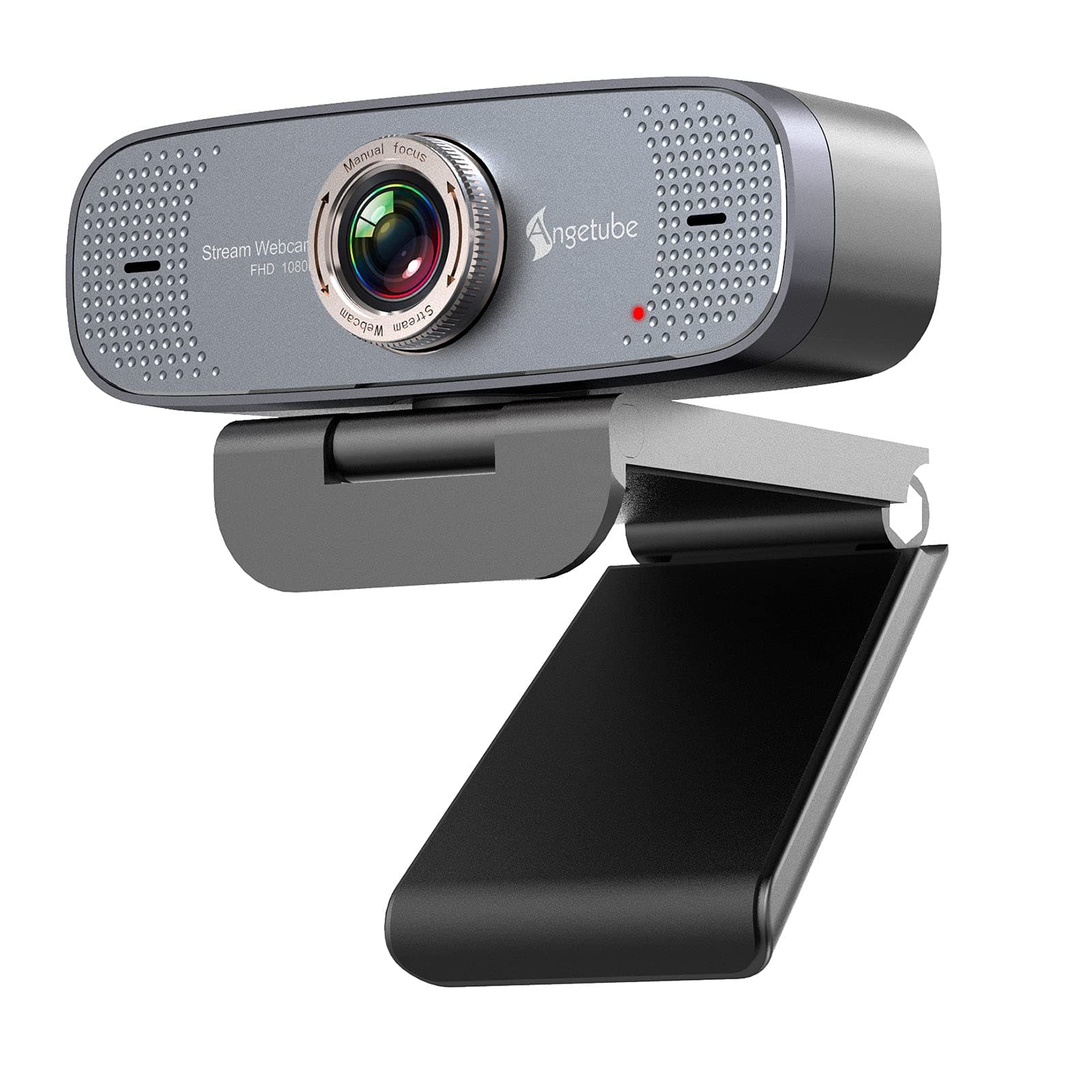 1080P USB Webcam with Mic PC Camera for Video Calling & Recording Video Conference/Online Teaching/Business Meeting Compatible with Computer Desktop Laptop MacBook for Windows Android Ios