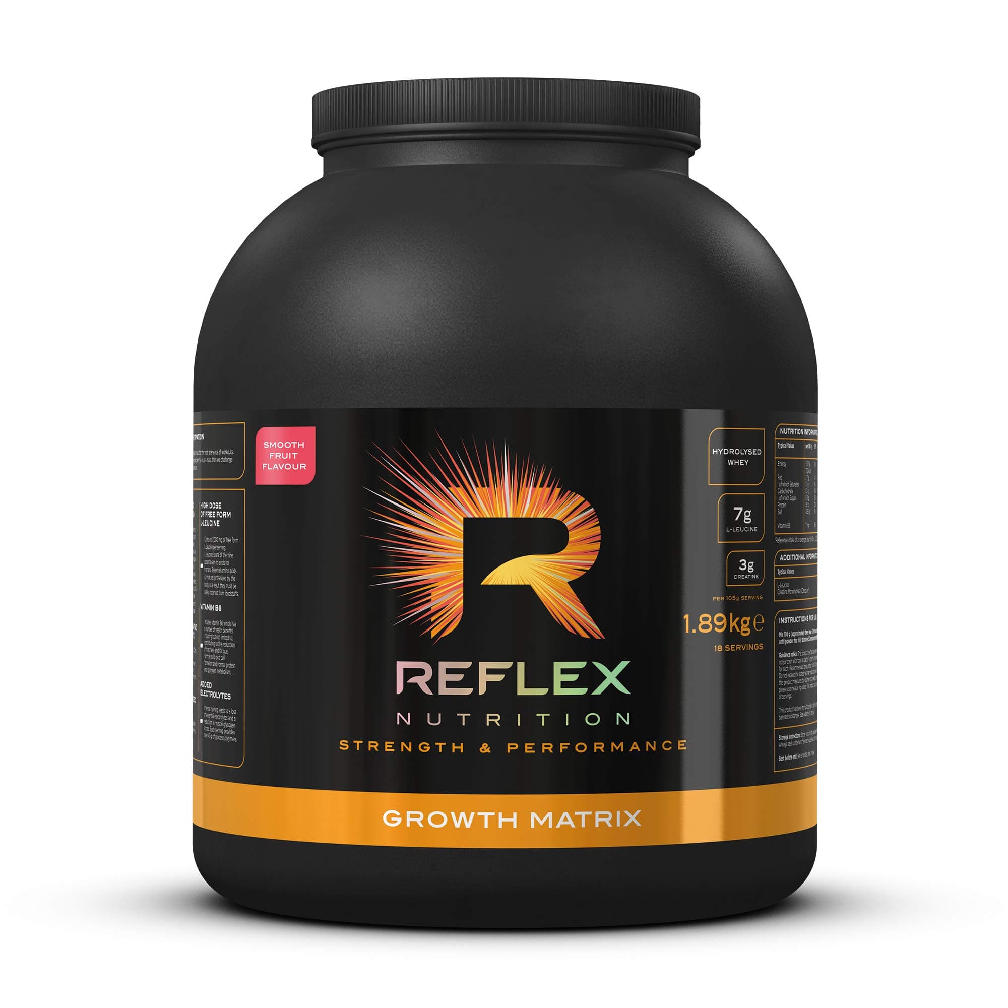 Reflex Nutrition - Growth Matrix (1.89Kg) - Smooth Fruit