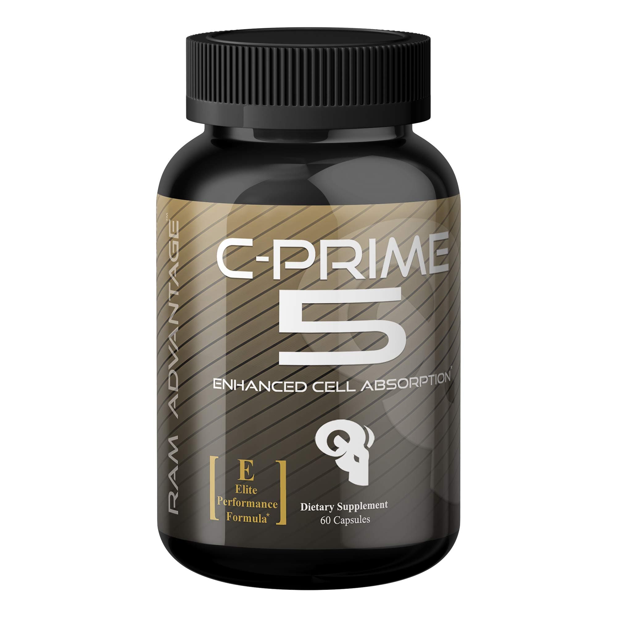 Nutrient Partitioning Agent for Lean Muscle Growth | C-Prime 5 by RAM ADVANTAGE | Optimized Glucose Disposal, Increased Muscle Tone, Firmness and Vascularity | 60 Veg caps
