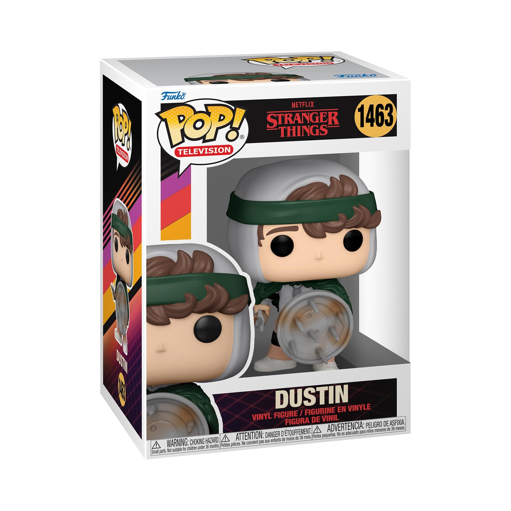 POP! TELEVISION: Stranger Things - Hunter Dustin w/Shield