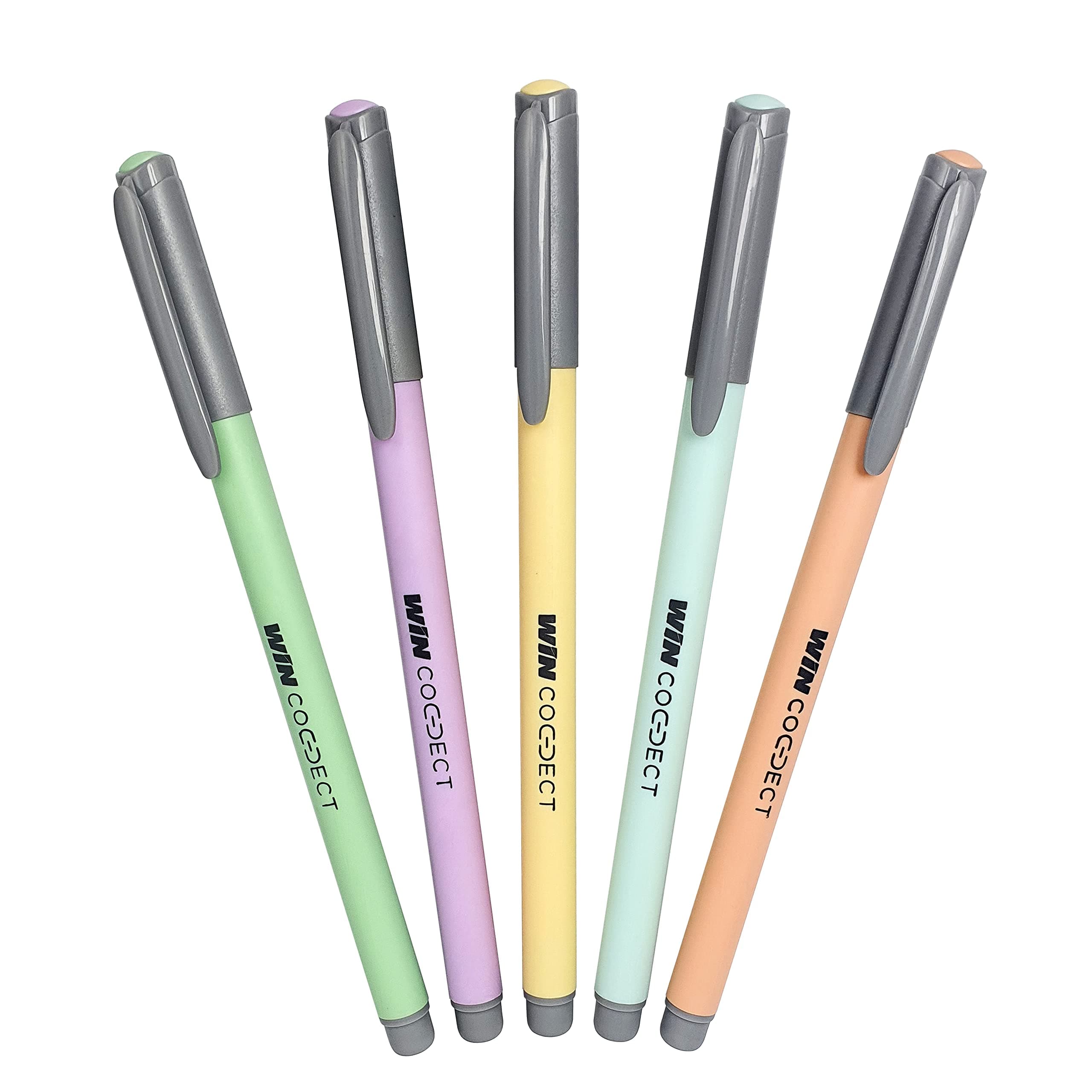 WIN Connect 20Pcs Blue Pens | 0.7mm Tip | Comfortable Grip | Ball Pen for Exams | Smooth Writing | Best Ball Pens in India | Ideal fo School, Office & Business Use | Ball Pens