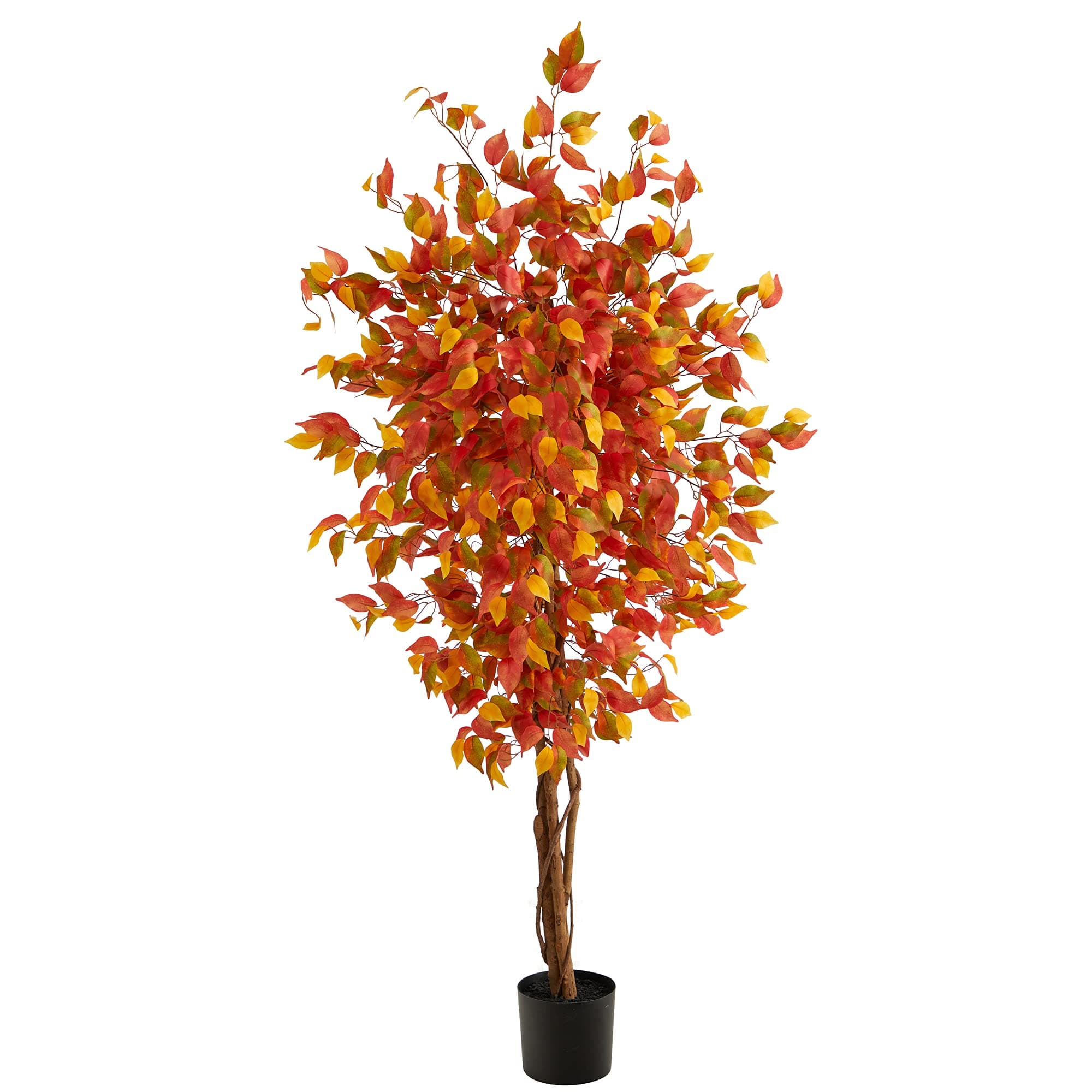 6ft. Autumn Ficus Artificial Fall Tree