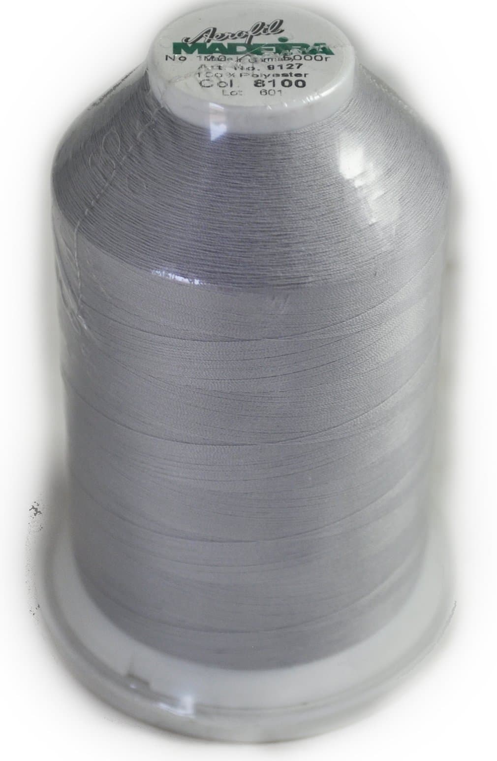 Madeira Aerofil 5000yd Sewing Thread - Grey 91278100