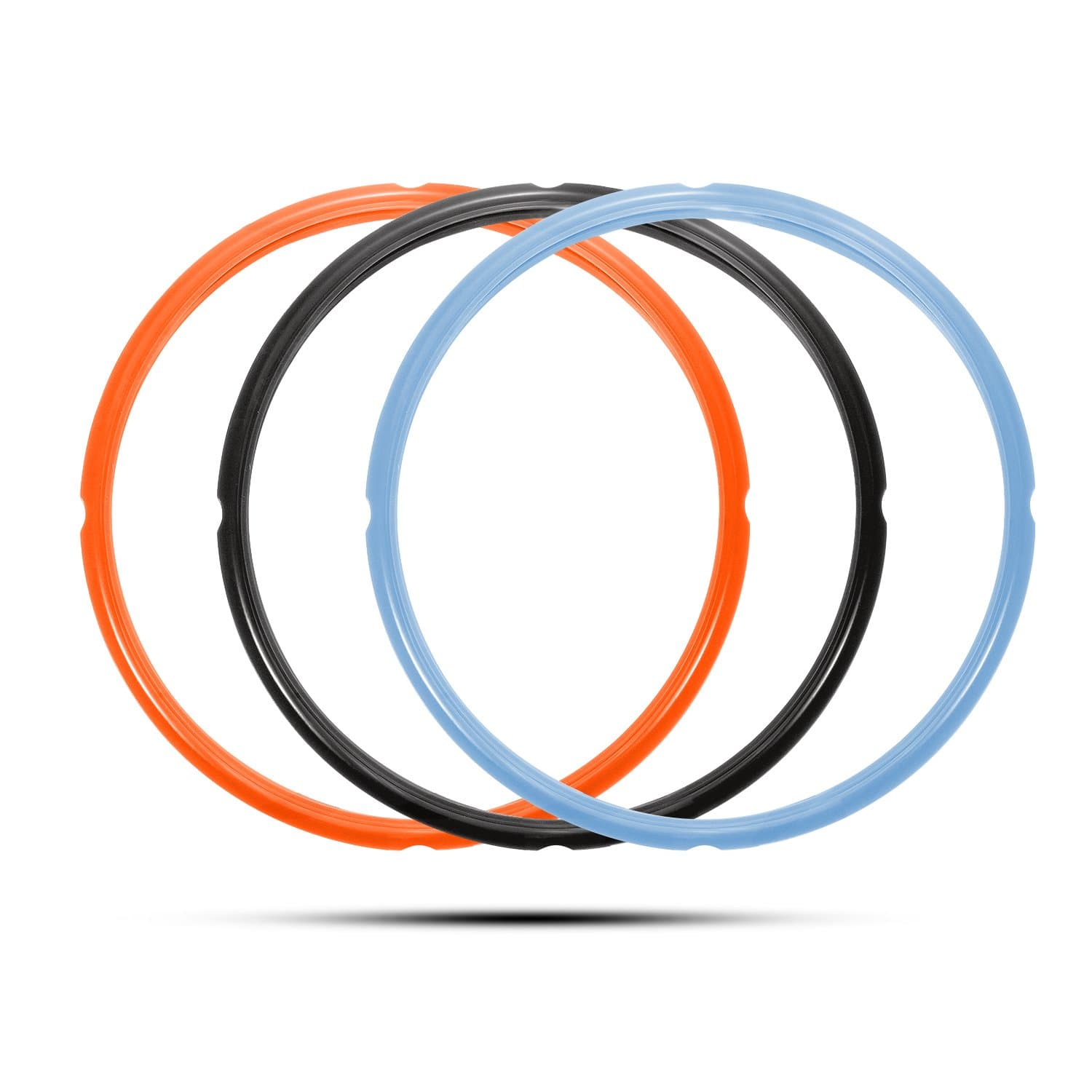 STYDDI Silicone Sealing Ring, Replacement Ring for 8Qt, Duo 8Litre Electric Pressure Cooker, Compatible with 8Qt, Duo 8Litre, BPA-Free, Food-Grade Silicone, 3 Pack