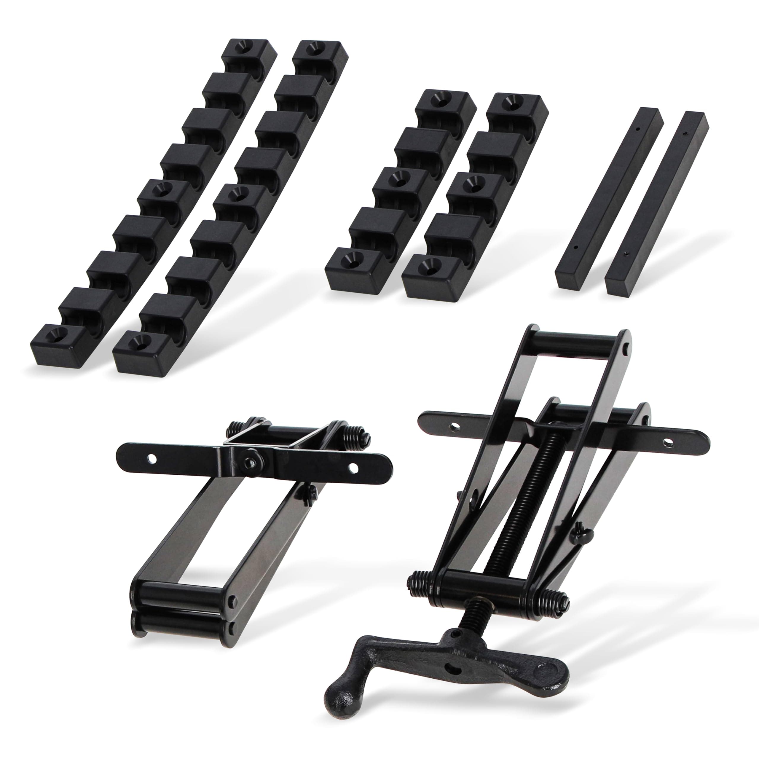 DCT 4-Way Pressure Release Clamp – Wood Panel Corner Clamping System Woodworking Bracket Set – for Stock up to 6 Inches