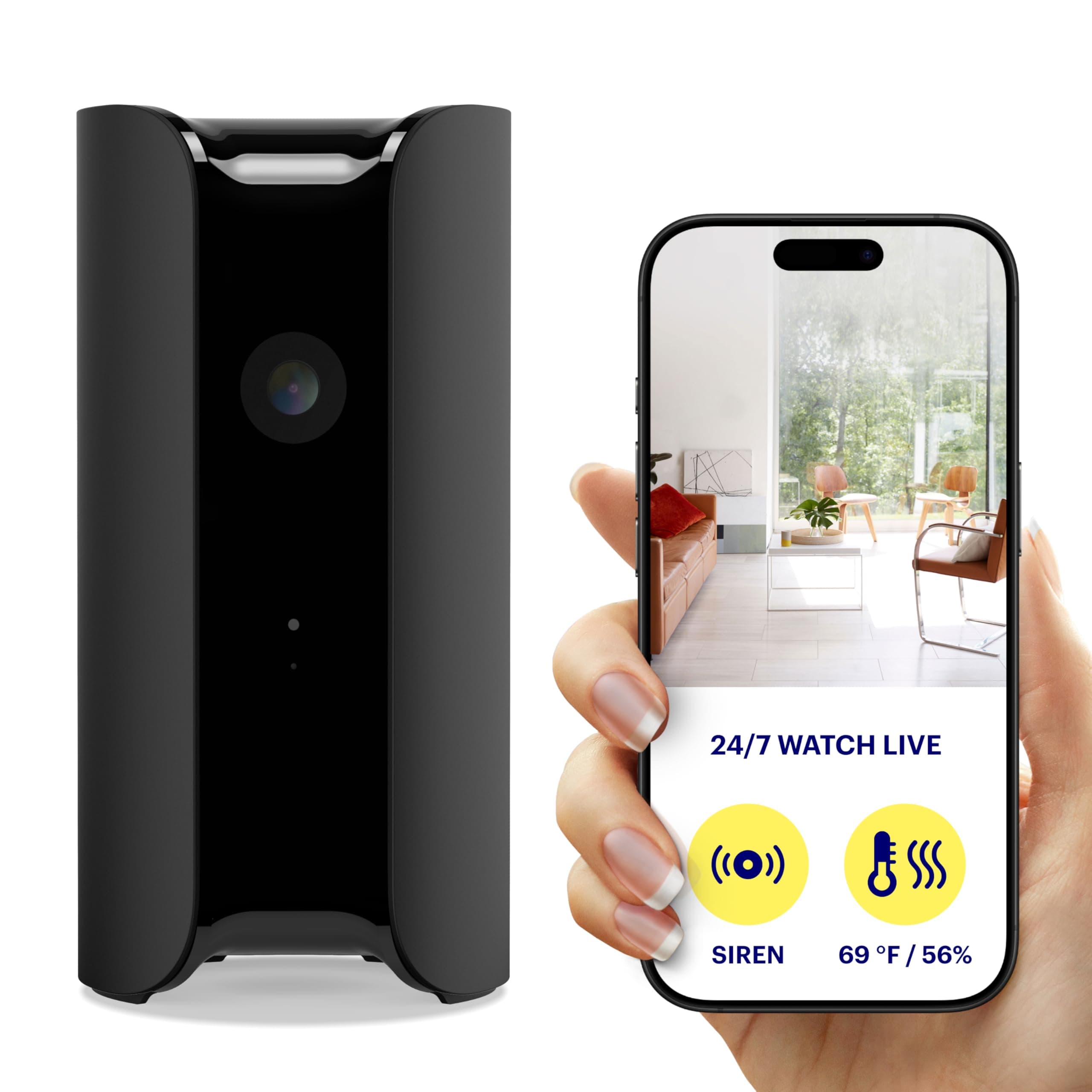 Canary All-in-One Home Security Device - Black