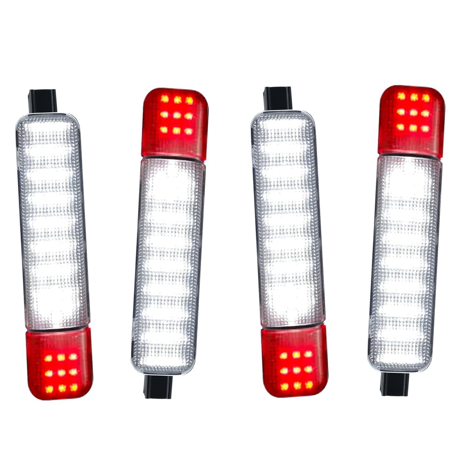 4PCS Led Doors Panel Light Interior Courtesy Lights Compatible with Chevy Silverado GMC C/K,Sierra 1500 2500 3500, Suburban, Avalanche, Hum-mer H2 Yukon (TL5217)