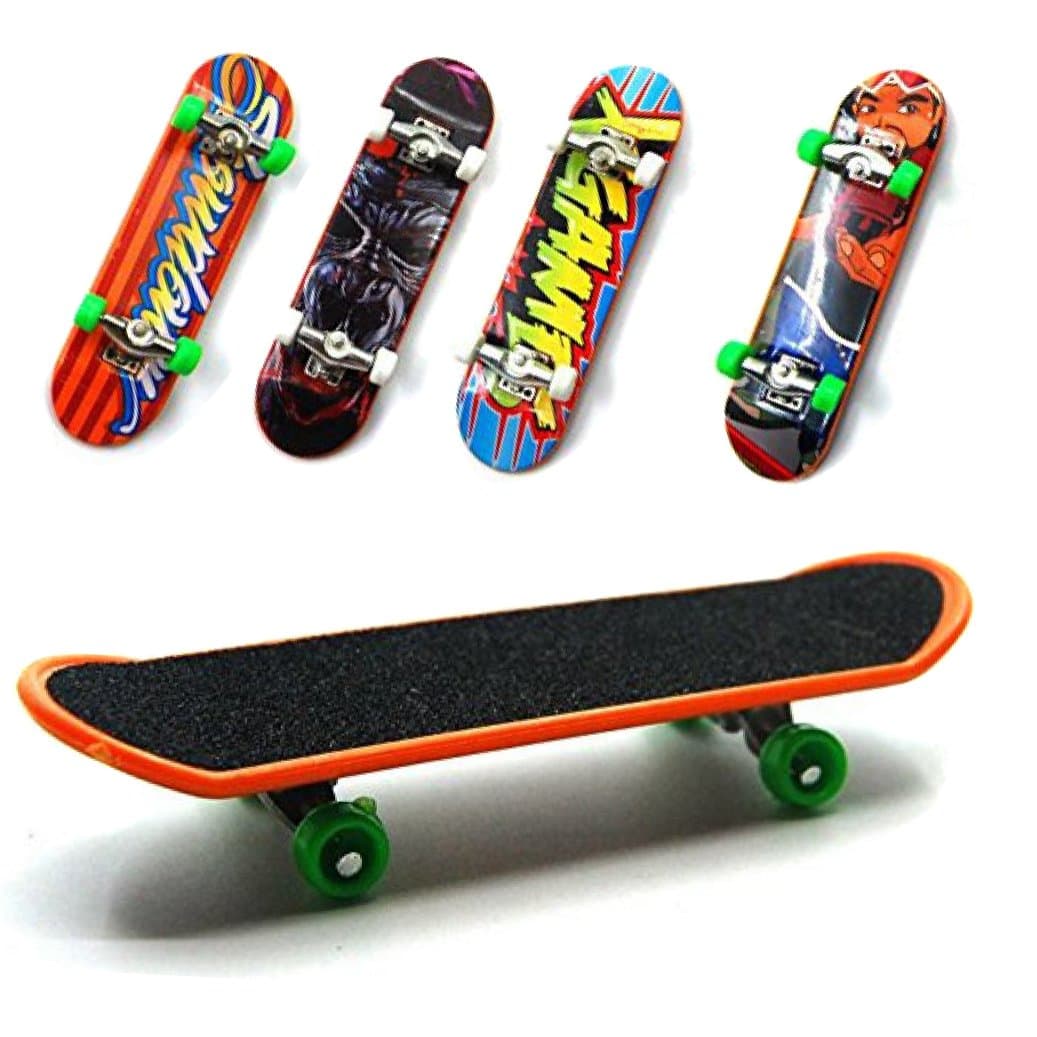 5pcs Professional Mini Fingerboards/Finger Skateboard, Unique Matte Surface (Random Pattern)