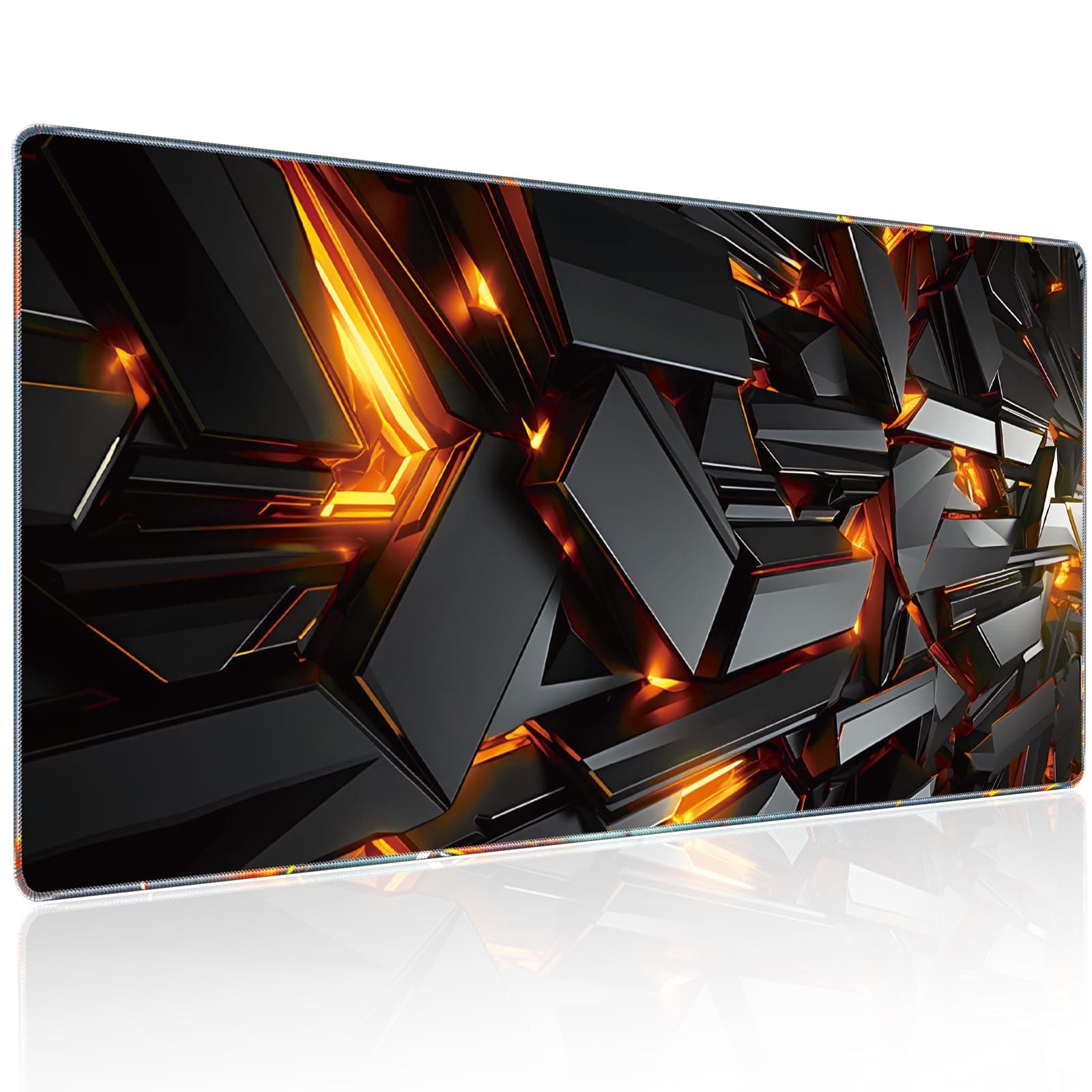 Professional Gamer Gaming Mouse Pad, High-Performance Smooth Surface & Non-Slip Base Maximize Gaming Control & Comfort, Extra Large Mouse Pad & Full Desk Mouse Pad & Big Mouse Pad (31.5x11.8in)