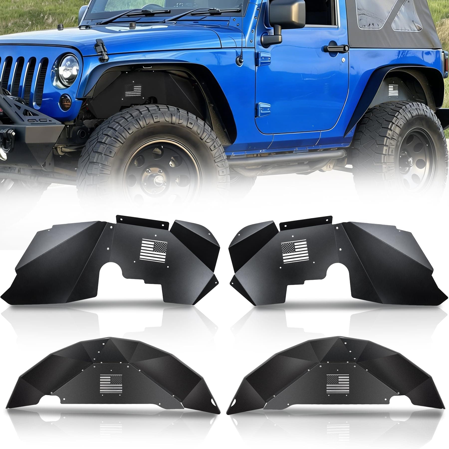 Front and Rear JK Inner Fender Liner