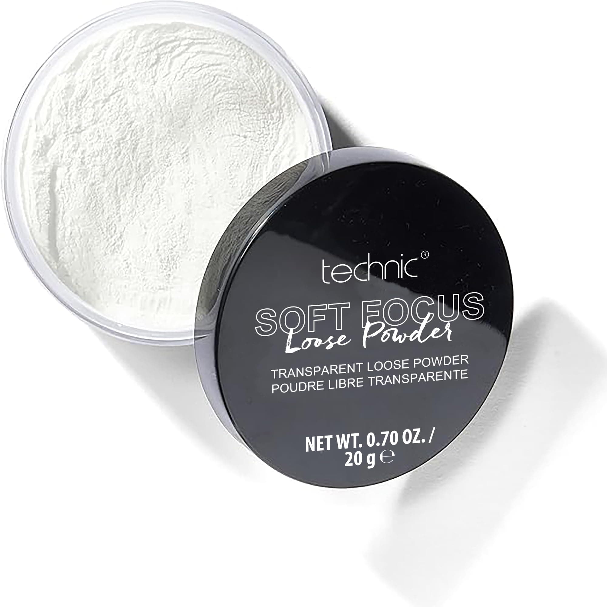 Soft Focus Translucent Loose Powder - Silky & Lightweight Matte Fixing Face Powder - Absorb Oil, Remove Shine, Set Makeup And Hide Imperfections & Fine Lines - 20g
