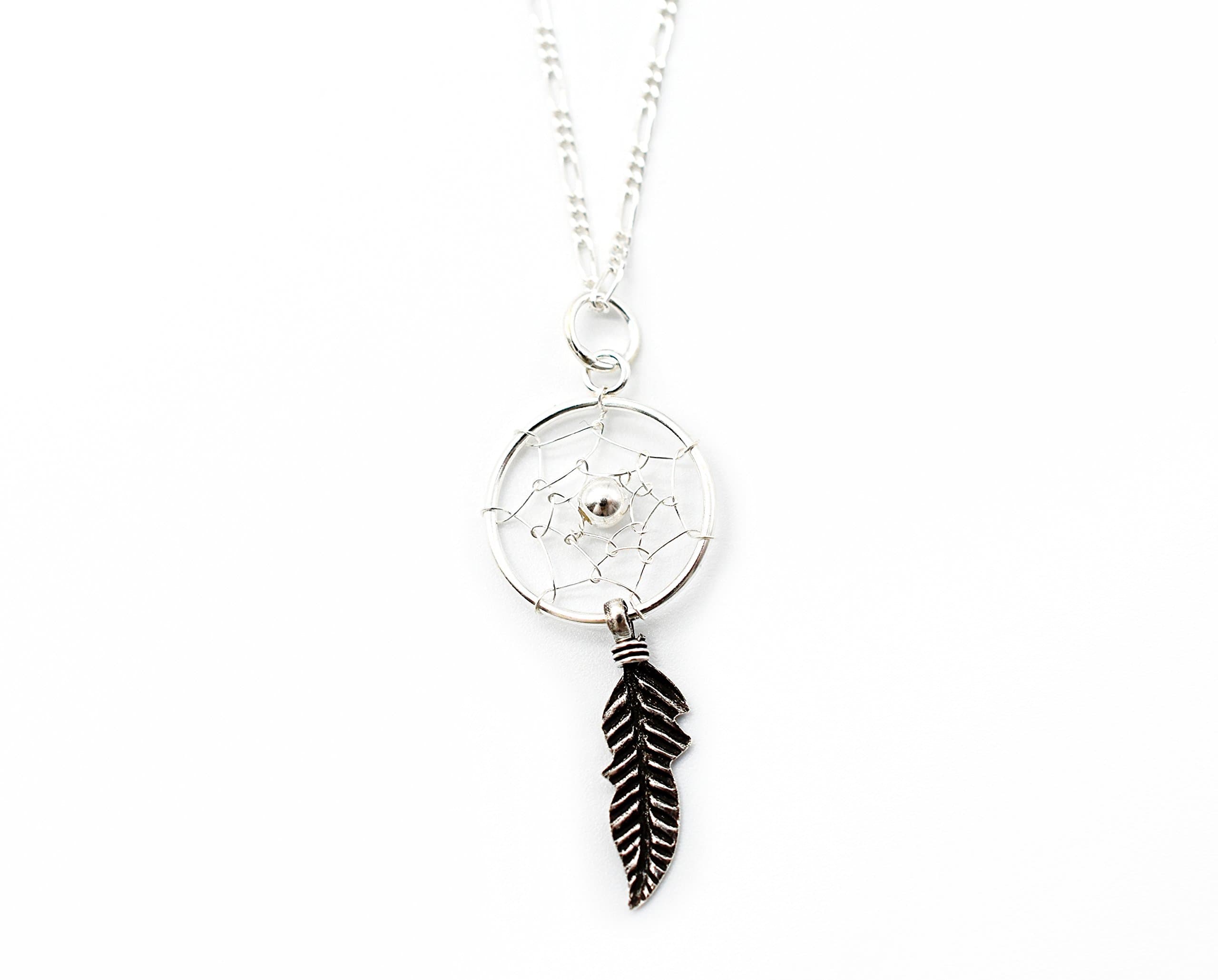 Dream Catcher Silver 925 Necklace