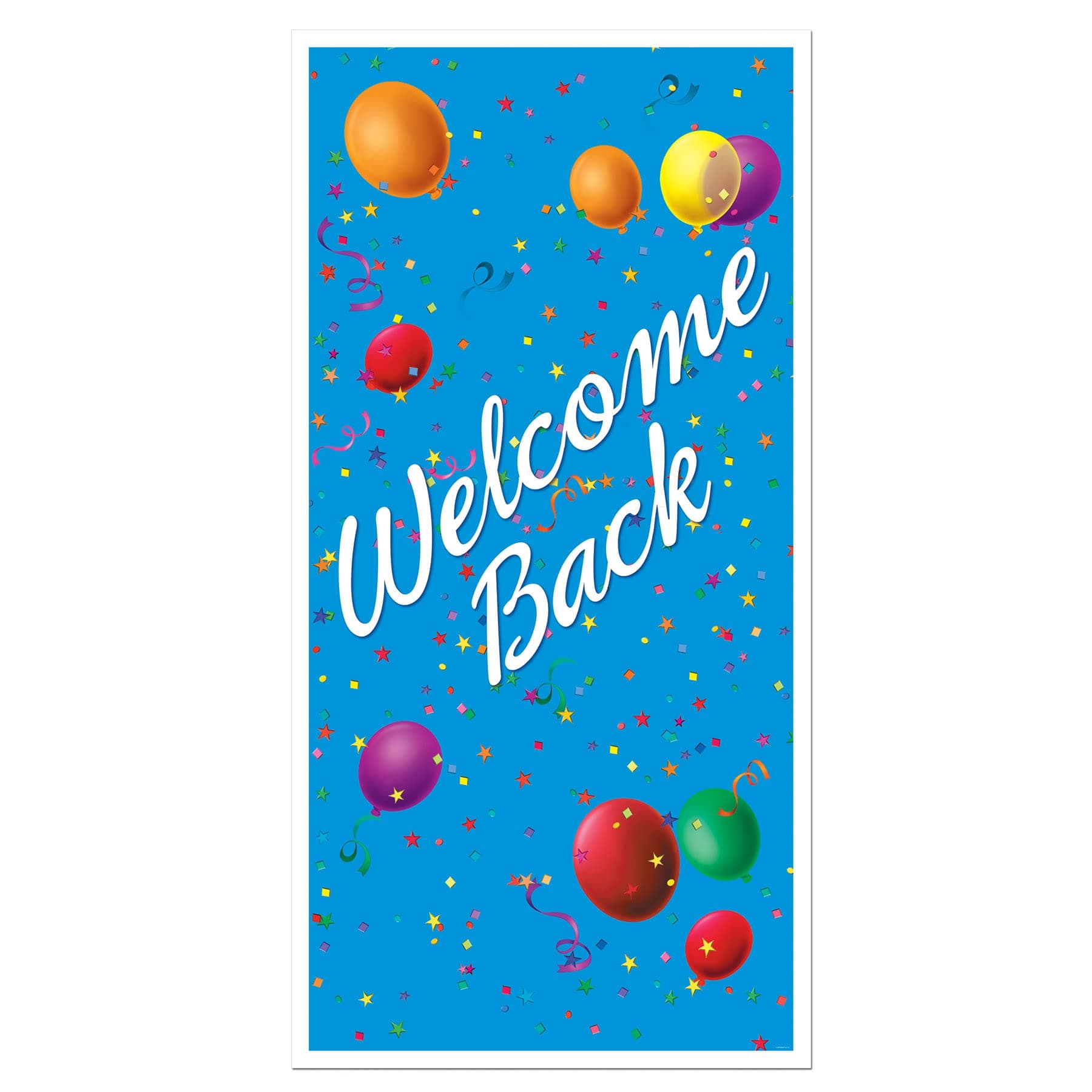 Beistle Welcome Back Door Cover