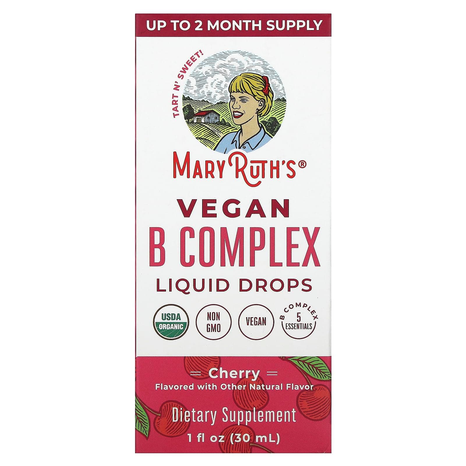 Mary Ruth's Vitamin B Complex Drops, 1 FZ