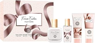 Hybrid & Company Forever Emotion 4-Piece Gift Set for Women, 50ml Perfume, Body Lotion, Mist, Shower Gel