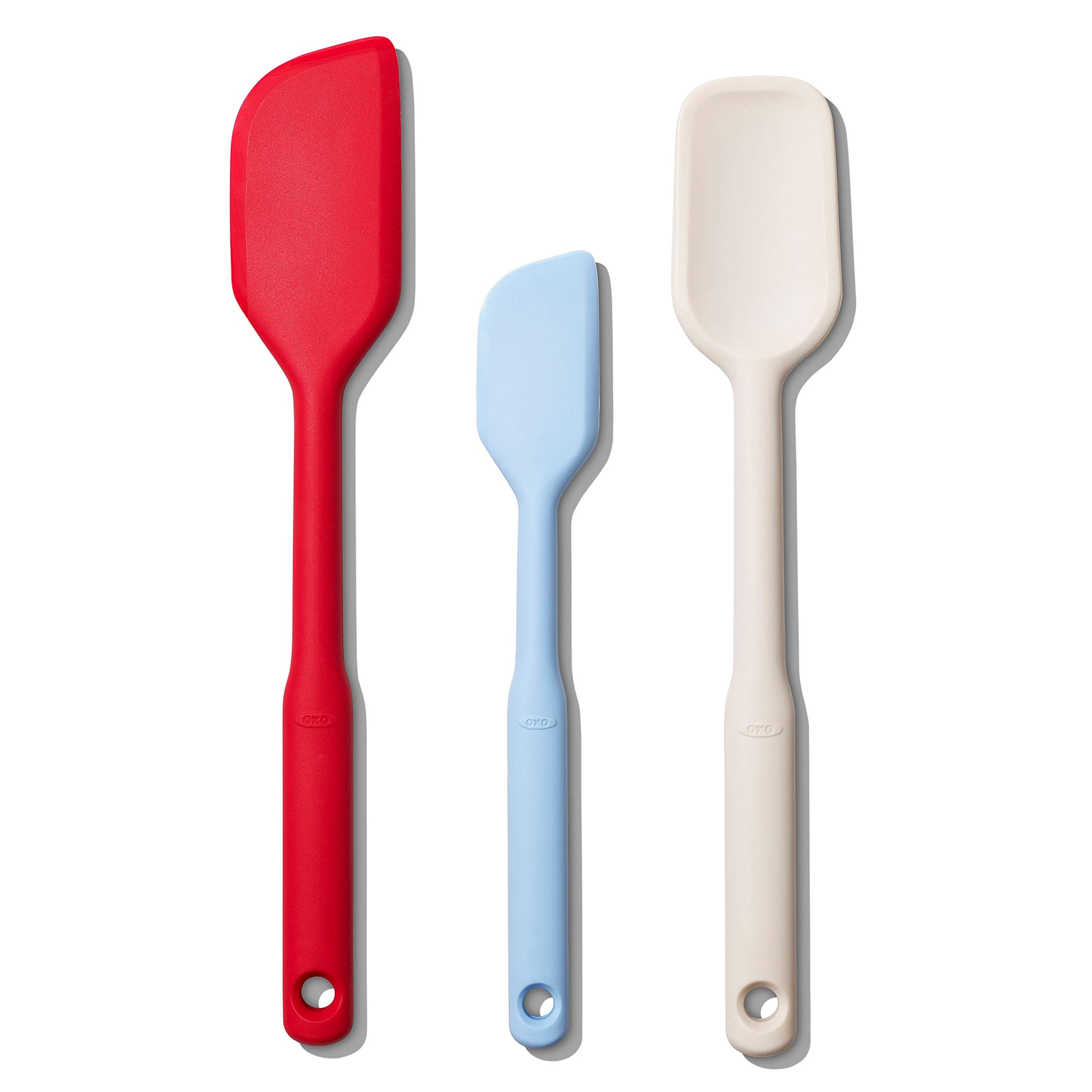 Good Grips 3 Piece Silicone Spatula Set, One Size, Multi, Multicolor